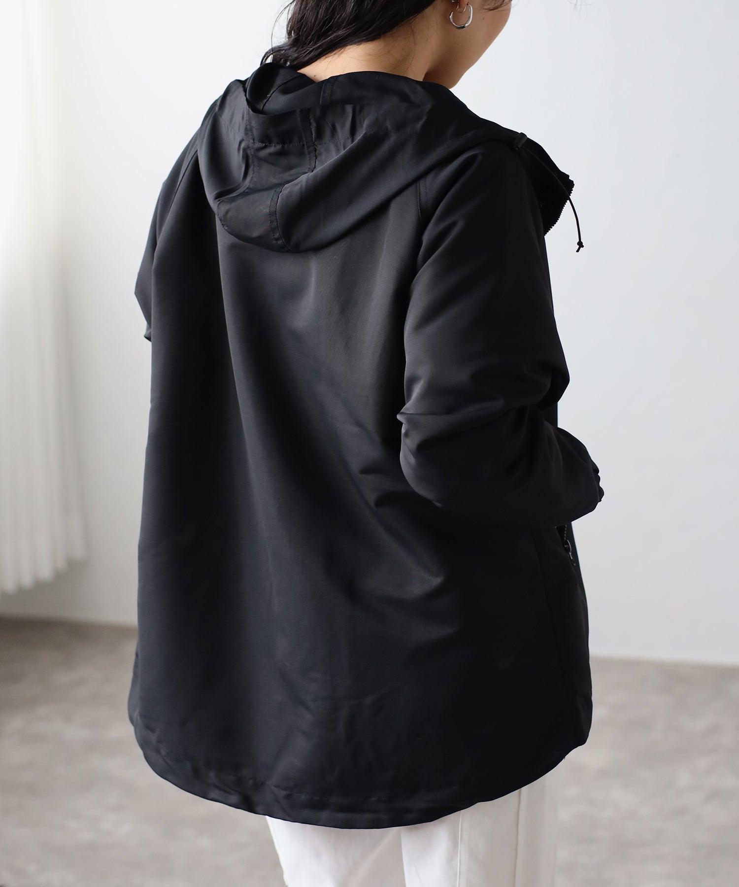 フィズ Fizz フード付きマウンテンパーカー  AW マンパ オーバーサイズ アウトドア