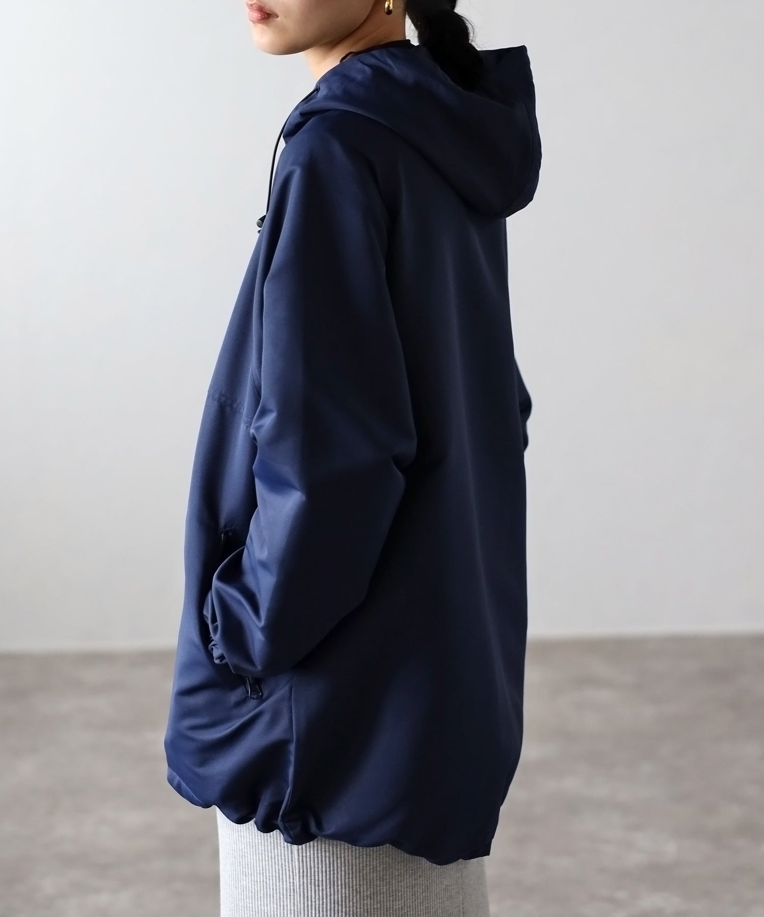 フィズ Fizz フード付きマウンテンパーカー  AW マンパ オーバーサイズ アウトドア