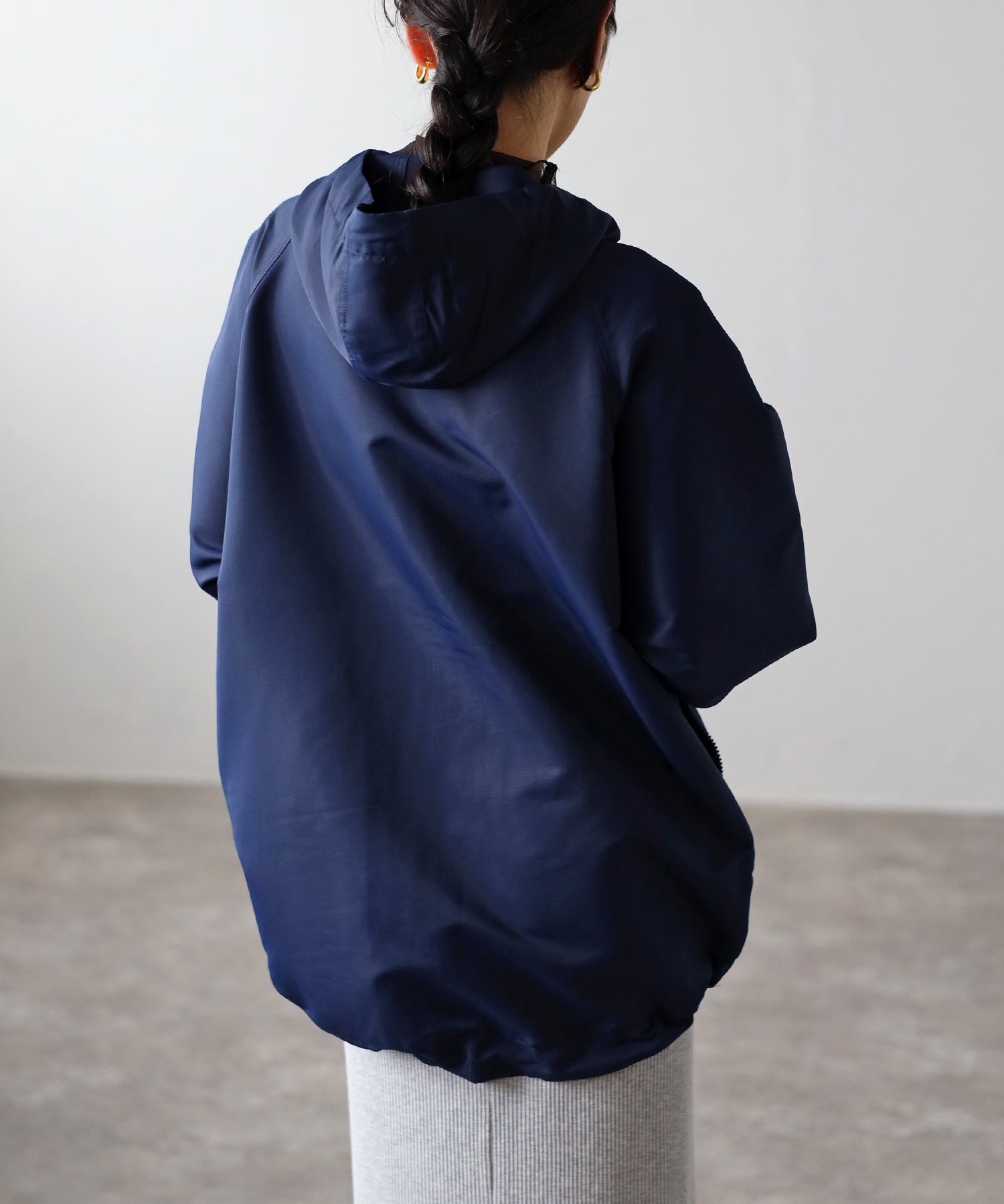 フィズ Fizz フード付きマウンテンパーカー  AW マンパ オーバーサイズ アウトドア