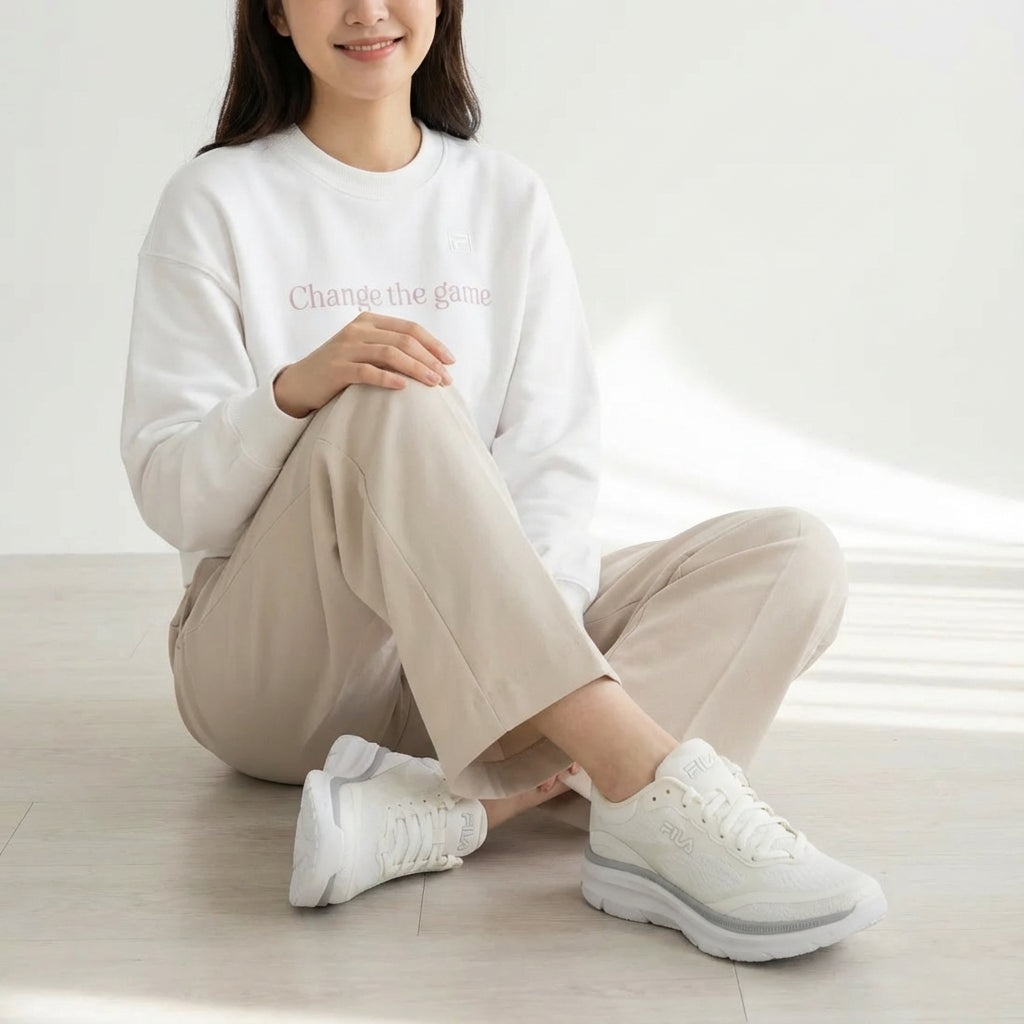 フィラ FILA FILA RGB AKIMBO / フィラアールジービーアキンボ / ランニング (WHITE/WHITE/GREY) WHITE/WHITE/GREY