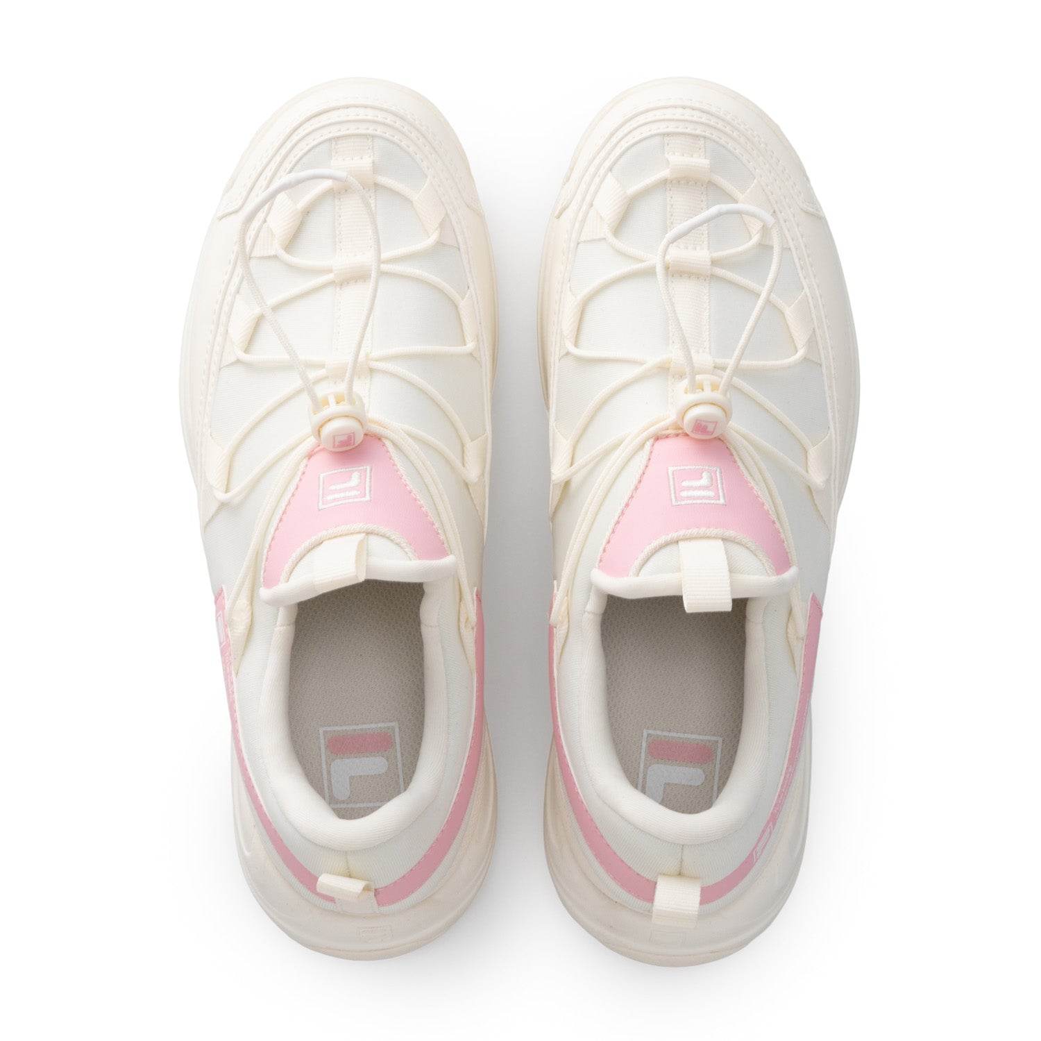 フィラ FILA DISTORTER ADJUST / ディストーターアジャスト / カジュアルスニーカー (GARDENIA/ALMOND BLOSSOM) GARDENIA/ALMOND BLOSSOM