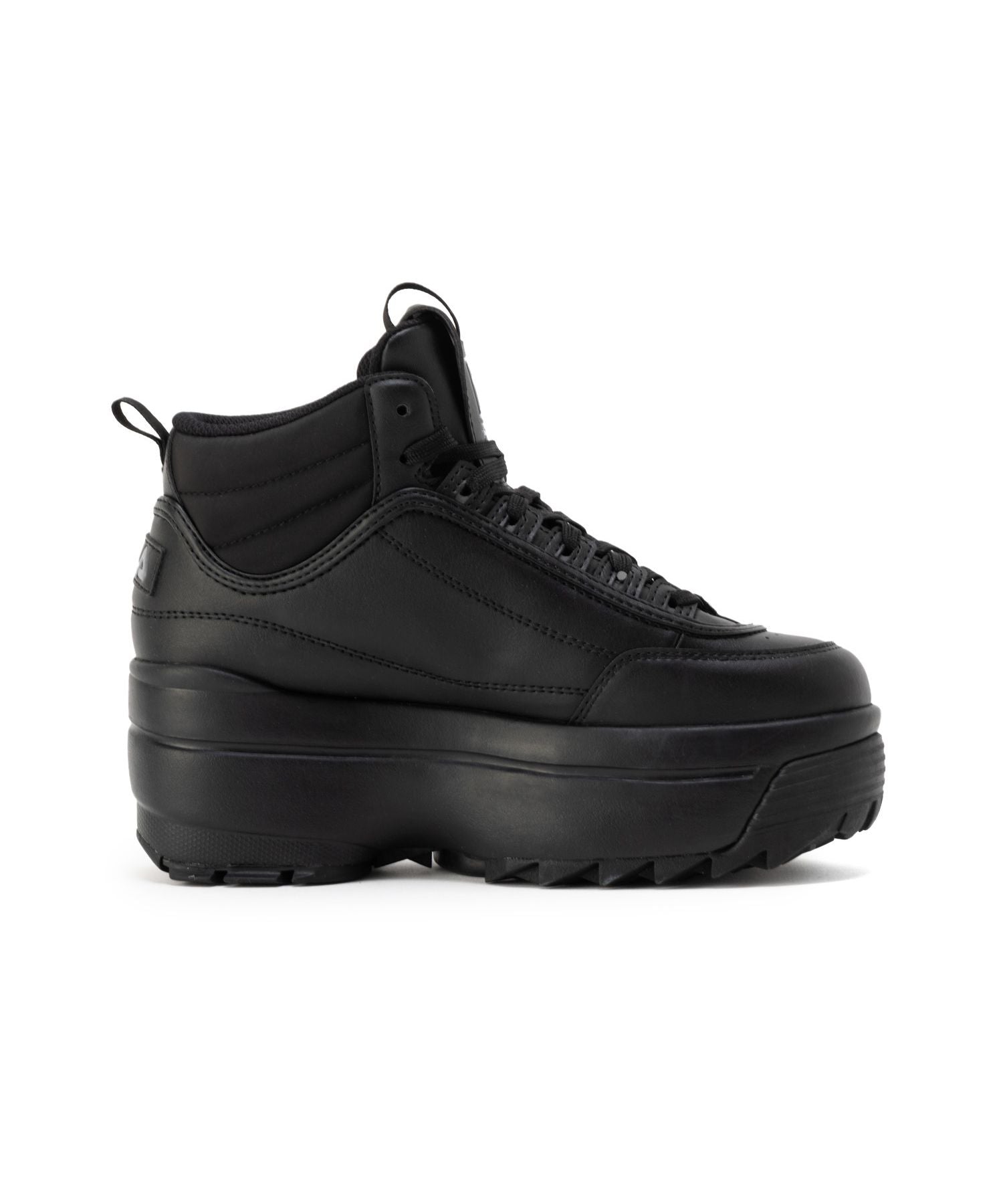 フィラ FILA DISRUPTOR II WEDGE MID / ディスラプター II ウェッジ MID / 厚底カジュアルスニーカー / ブラック