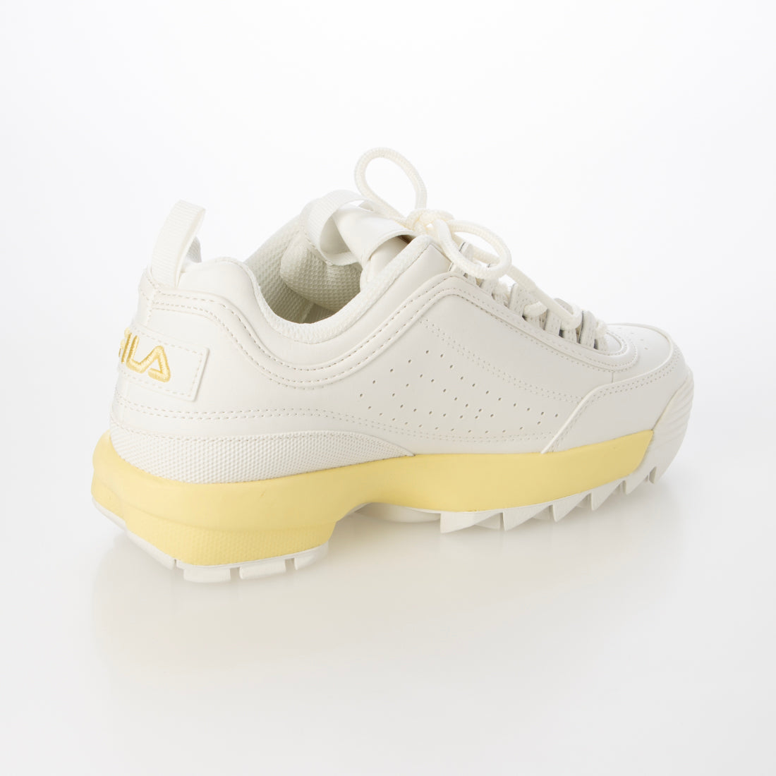 フィラ FILA レディース スニーカー 厚底 FILA DISRUPTOR II UFW25054 (イエロー) イエロー