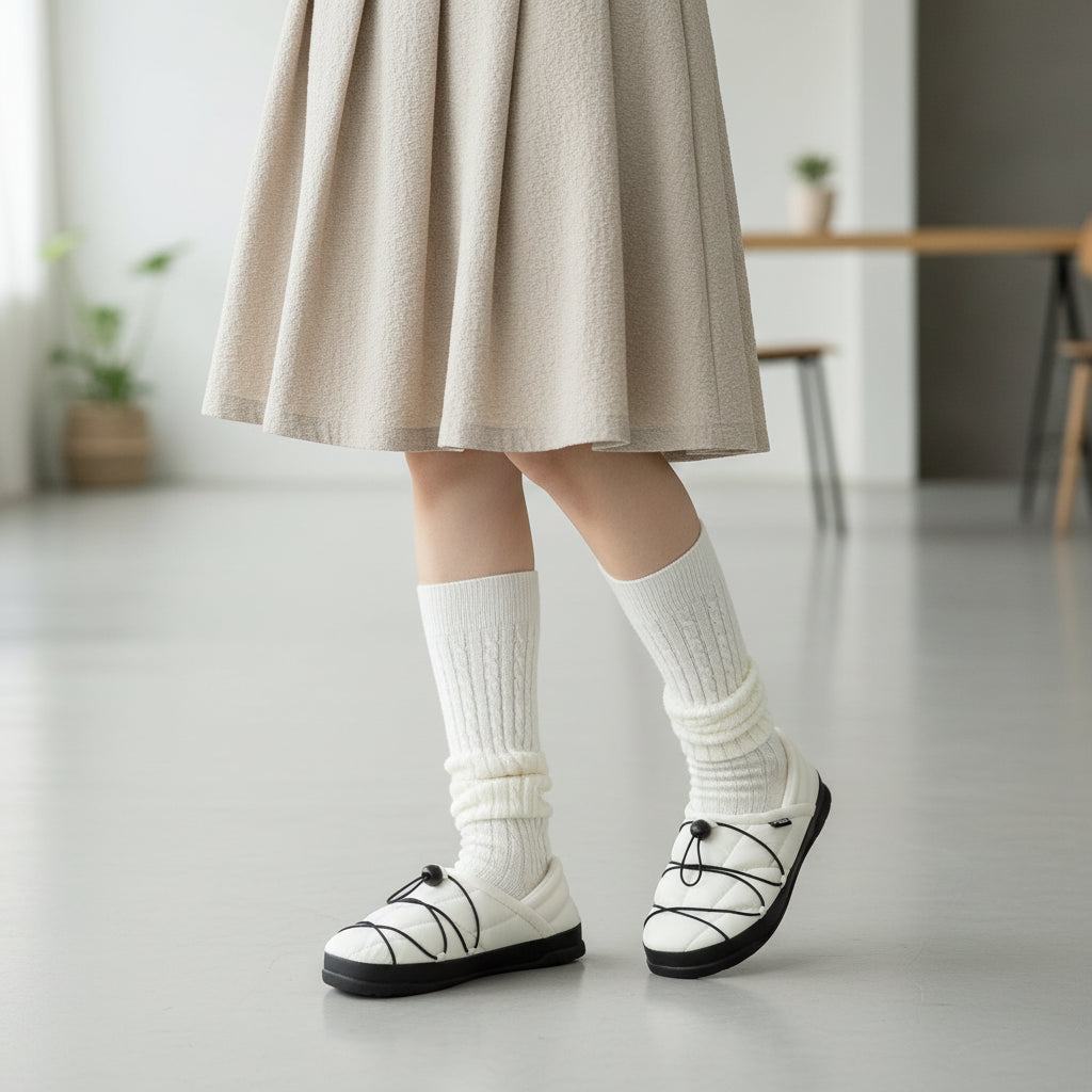 フィラ FILA PUFFER MALLOW / パッファーマロー / カジュアルスニーカー / オフホワイト (WHITE/WHITE/BLACK) WHITE/WHITE/BLACK