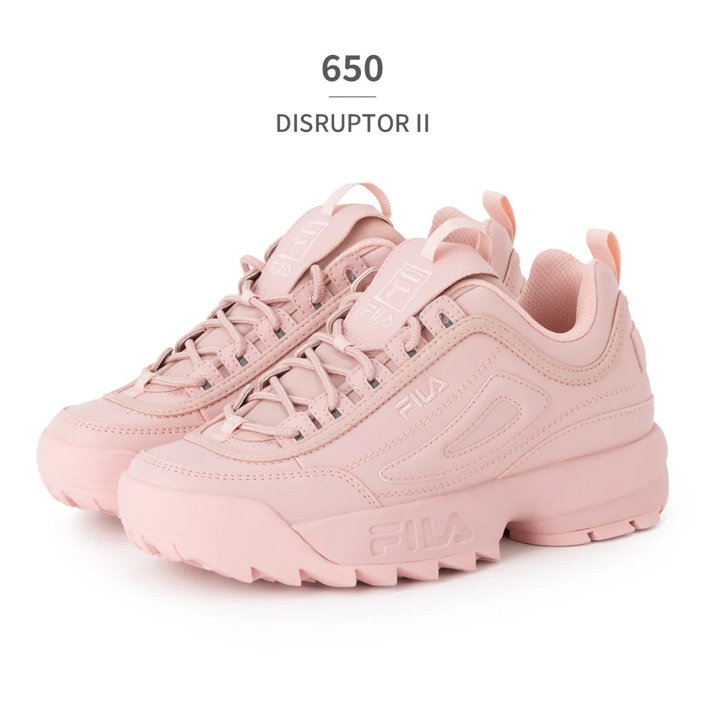 フィラ FILA レディース スニーカー 厚底 DISRUPTOR II UFW25054 (ピンク) ピンク