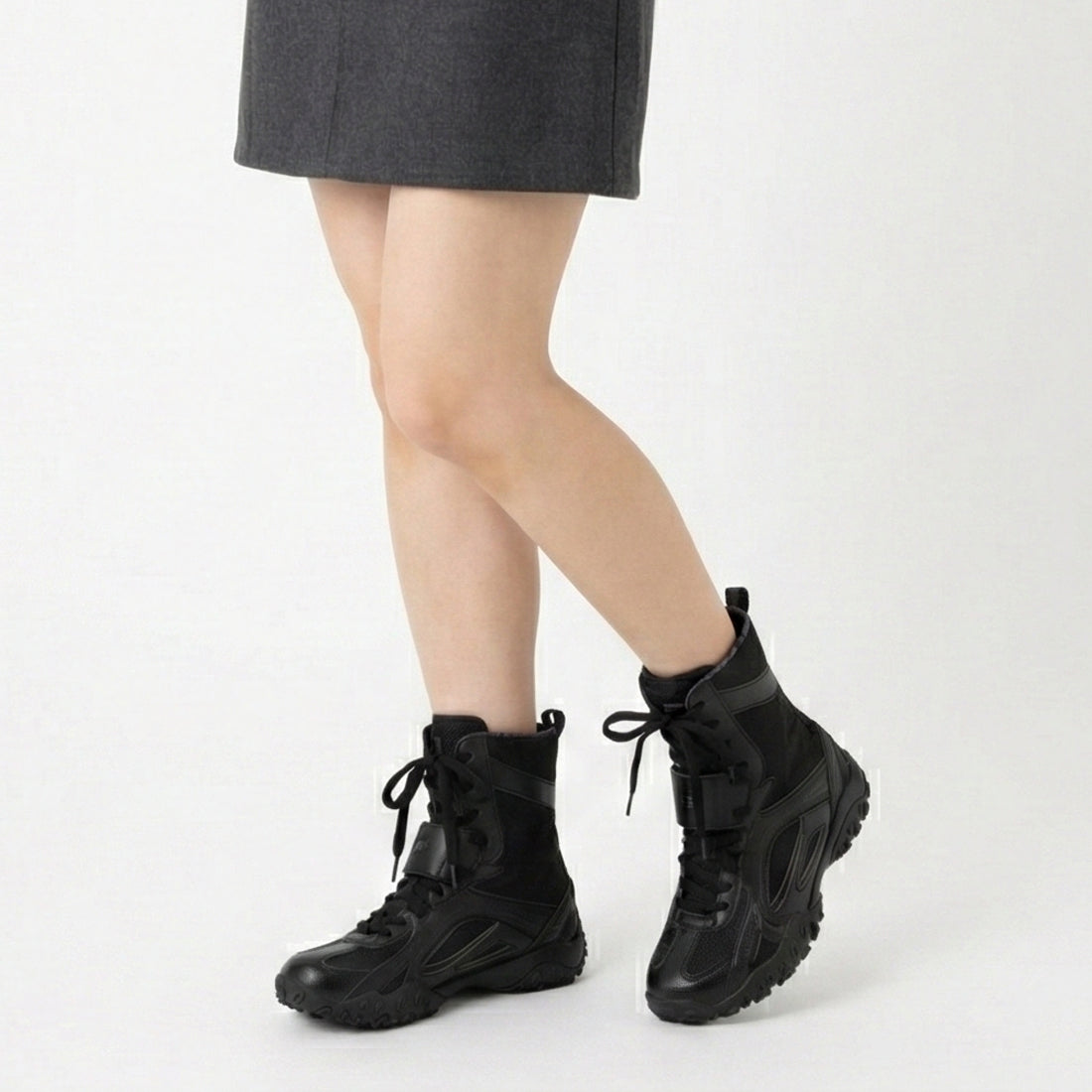 フィラ FILA FILA X OJOS ECHAPPE MID / フィラ x オホス / Black / Black / Black(ブラック) (Black / Black / Black) Black / Black / Black