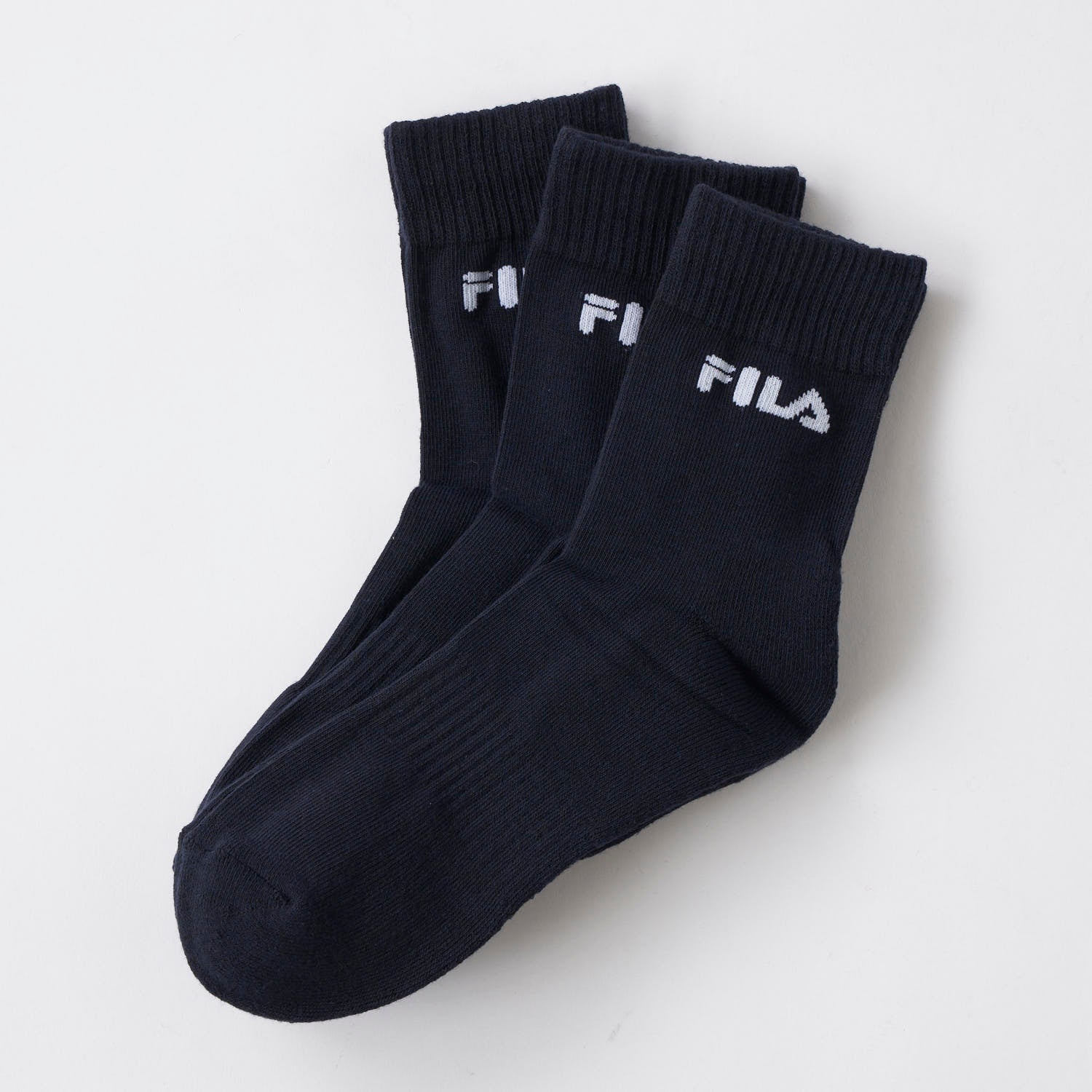 フィラ FILA メンズアンクルソックス 3足セット (NV) NV
