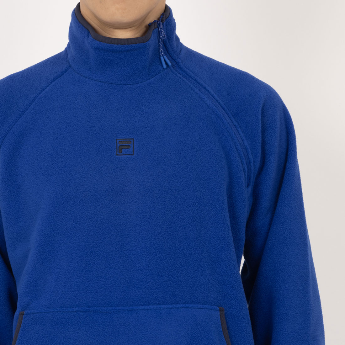 フィラ FILA 【IMP.鈴木大河さん着用】HALF ZIP PULLOVER / ハーフジッププルオーバー / メンズ (ブルー) ブルー