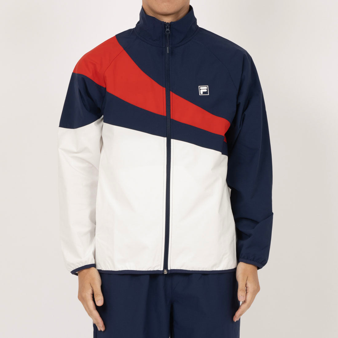 フィラ FILA 【IMP.佐藤新さん着用】WIND TRACK TOP / ウィンドトラックトップ / メンズ (ネイビー) ネイビー