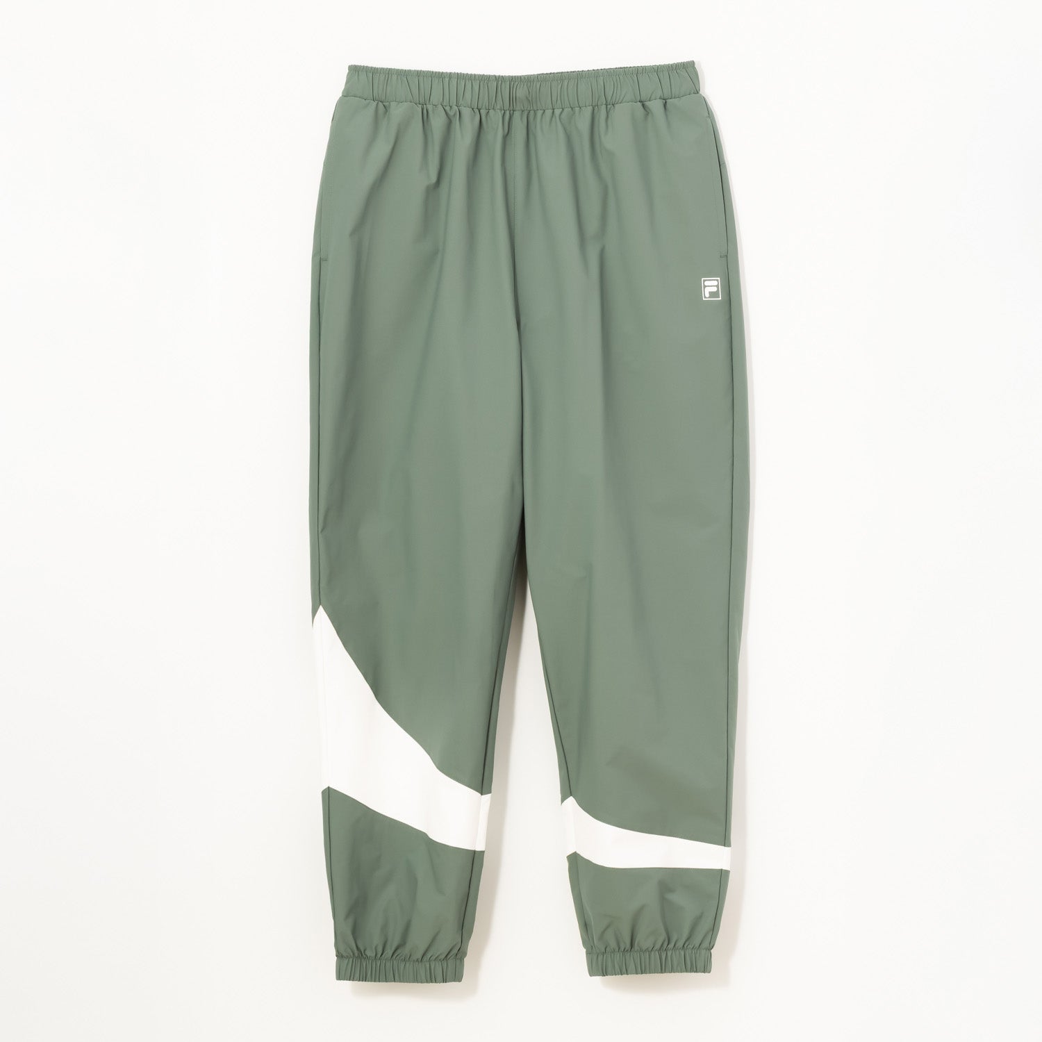 フィラ FILA 【IMP.基俊介さん着用】WIND TRACK PANTS / ウィンドトラックパンツ / メンズ (グリーン) グリーン