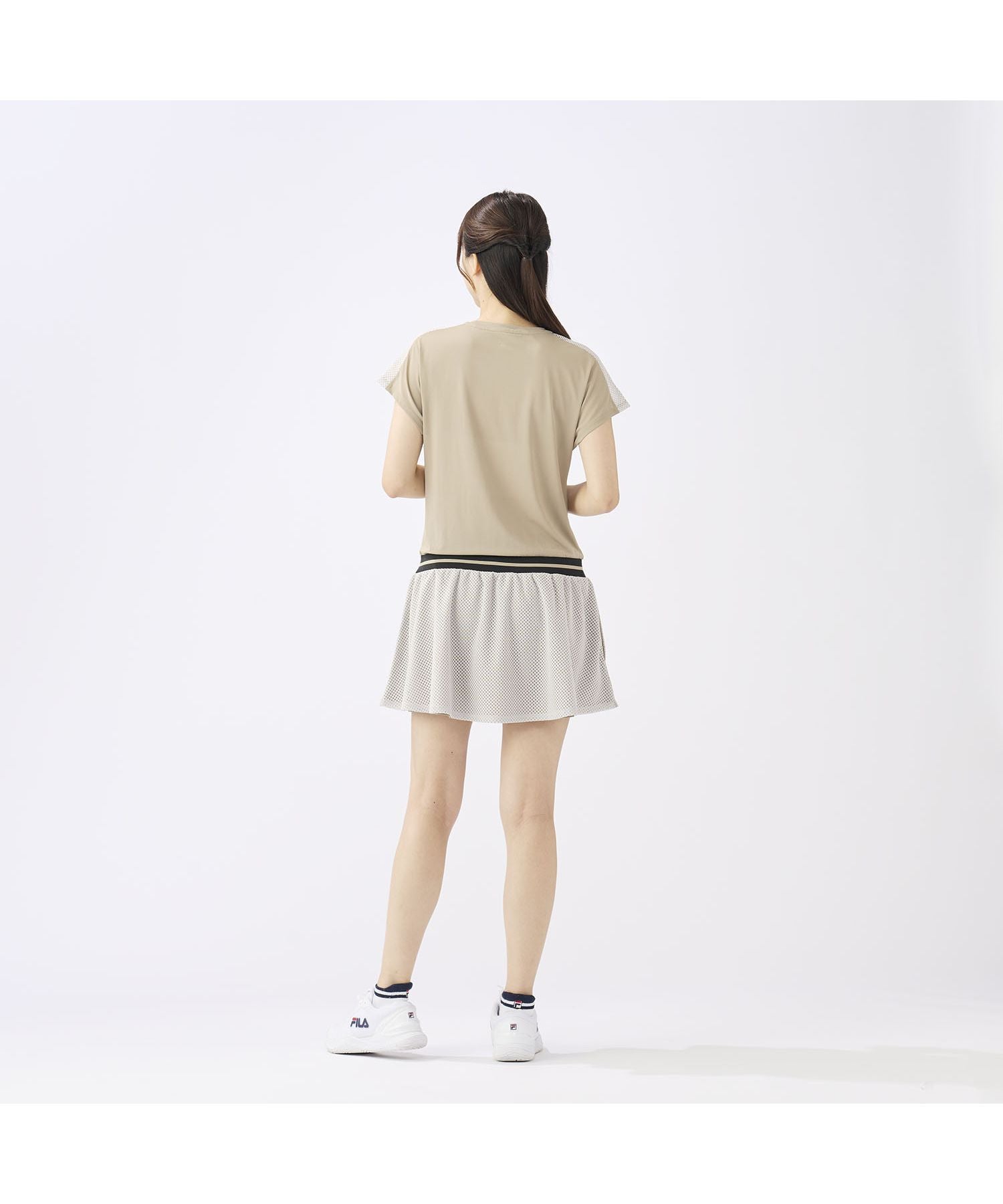 【テニス】 フィラ FILA 51 ワンピース レディース (ブラック) ブラック