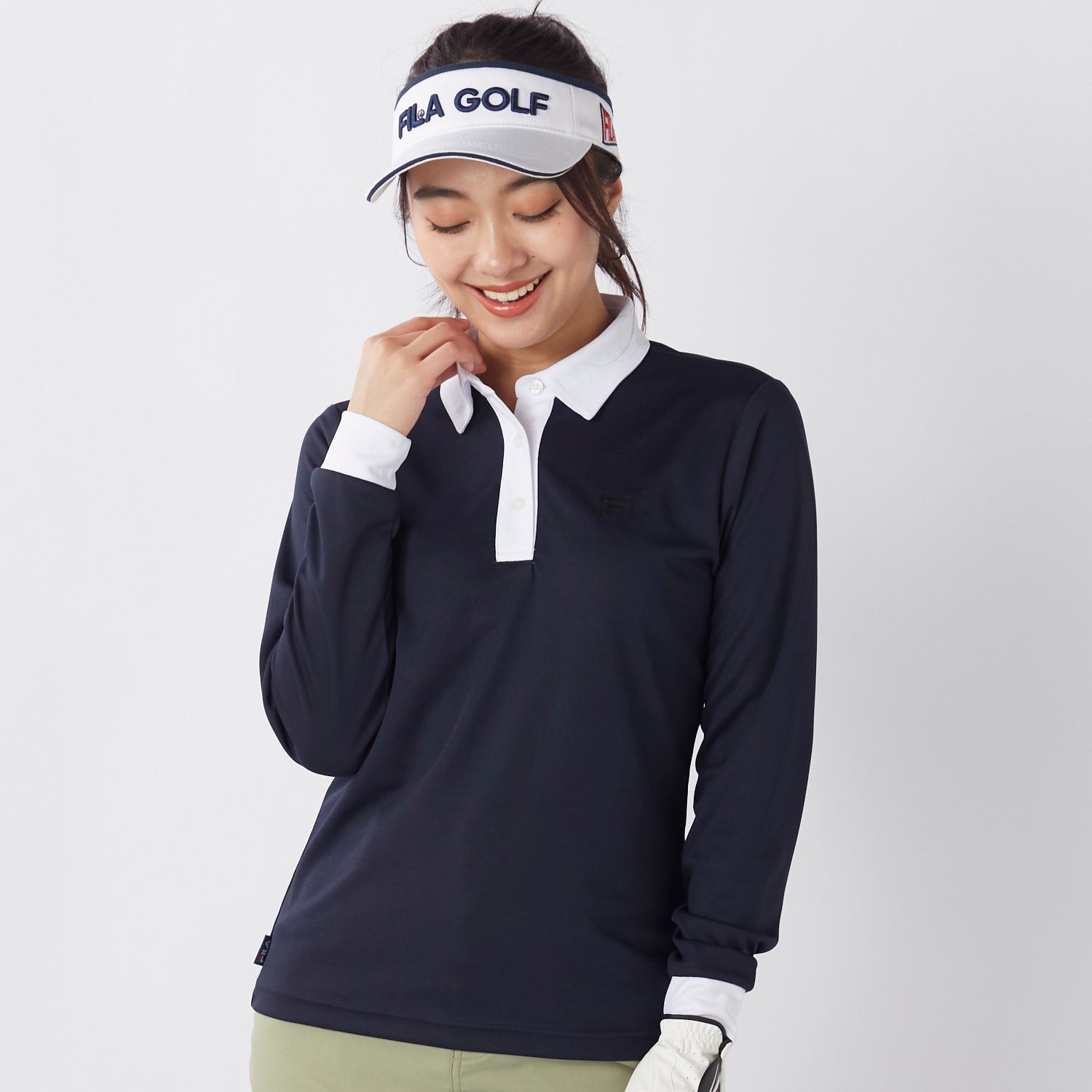 フィラ FILA 長袖シャツ (NV) NV