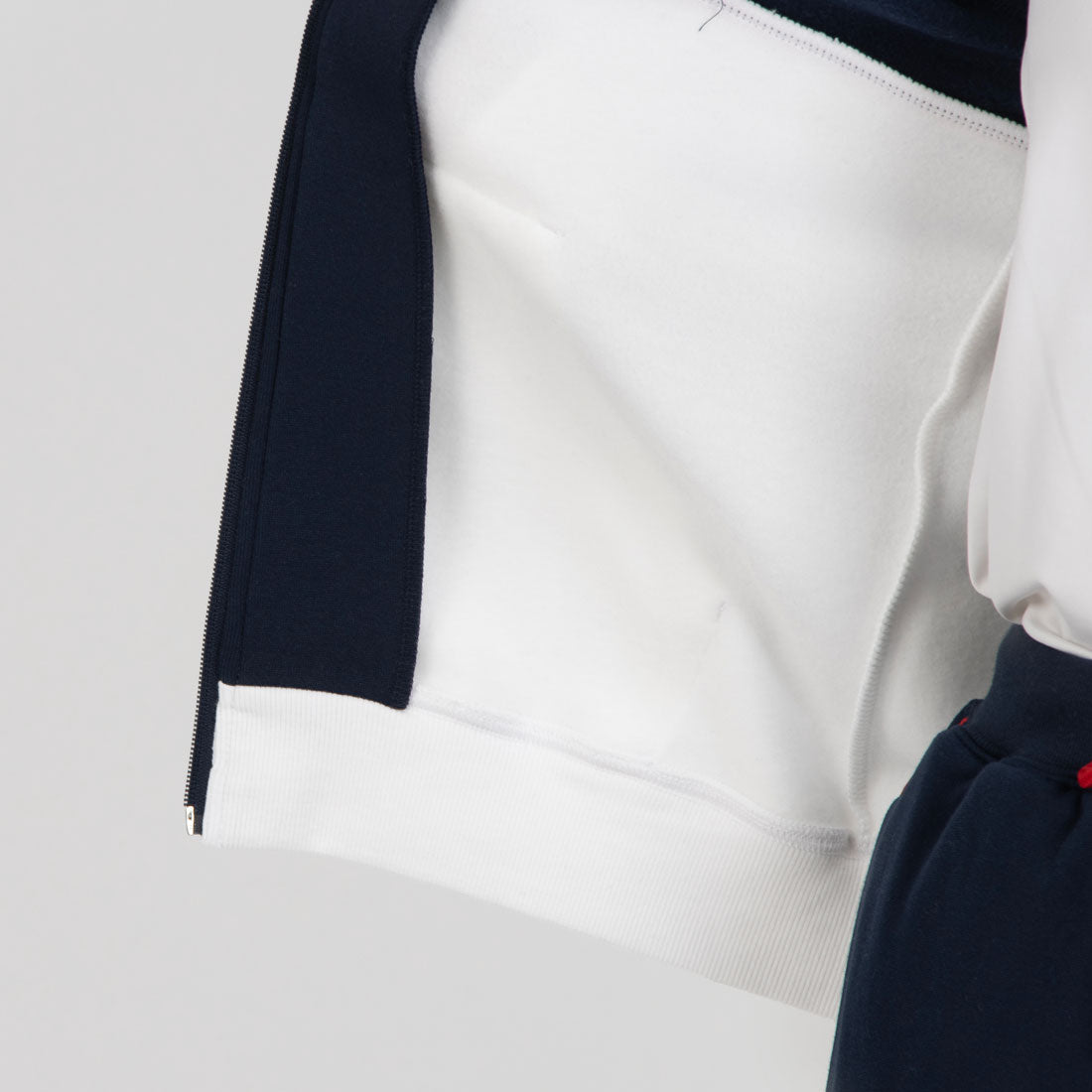 フィラ FILA 切替ジップフーディ / SWITCHING ZIP HOODIE / カジュアルウェア / レディース (NV0) NAVY