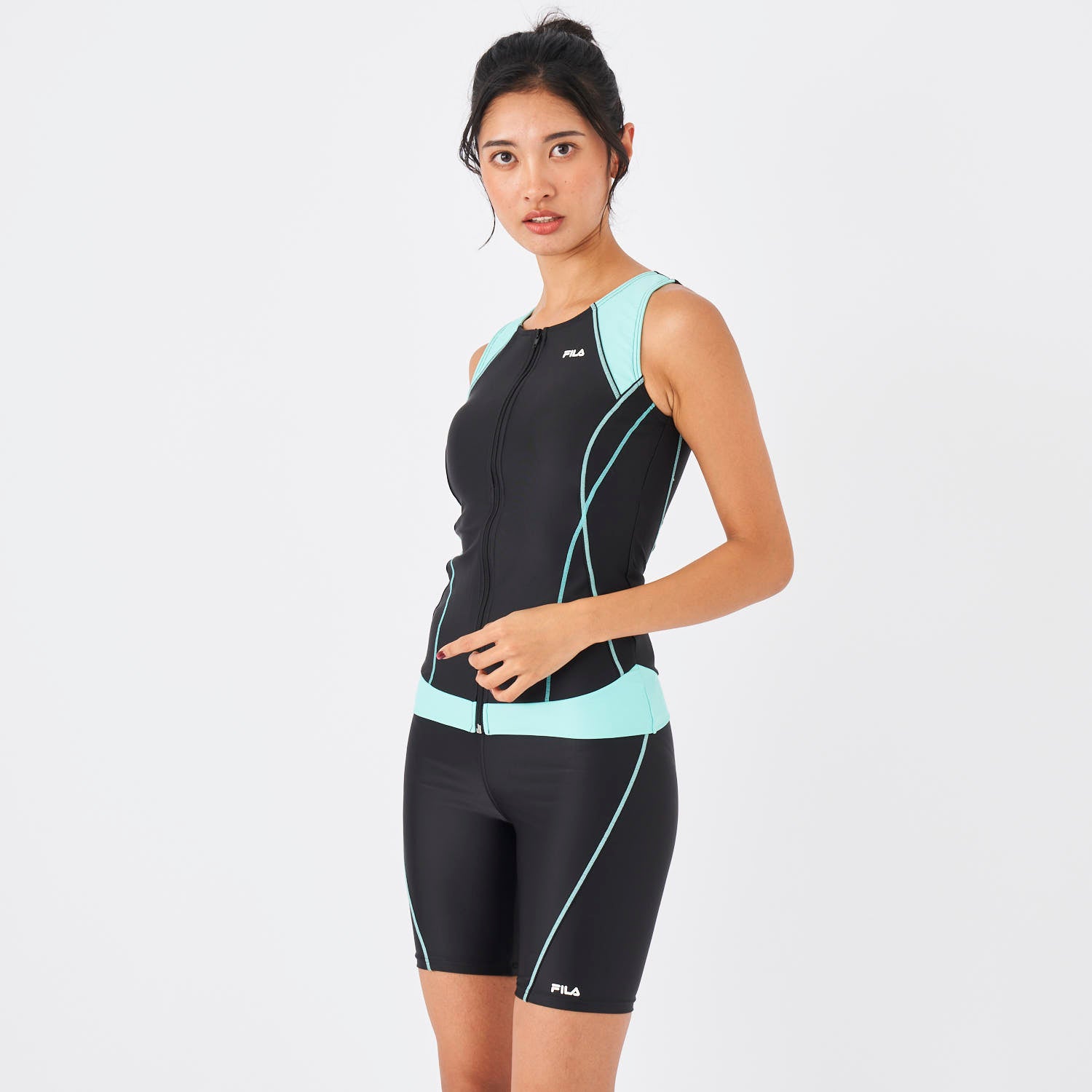フィラ FILA フィットネス水着【返品不可商品】 (グリーン) グリーン