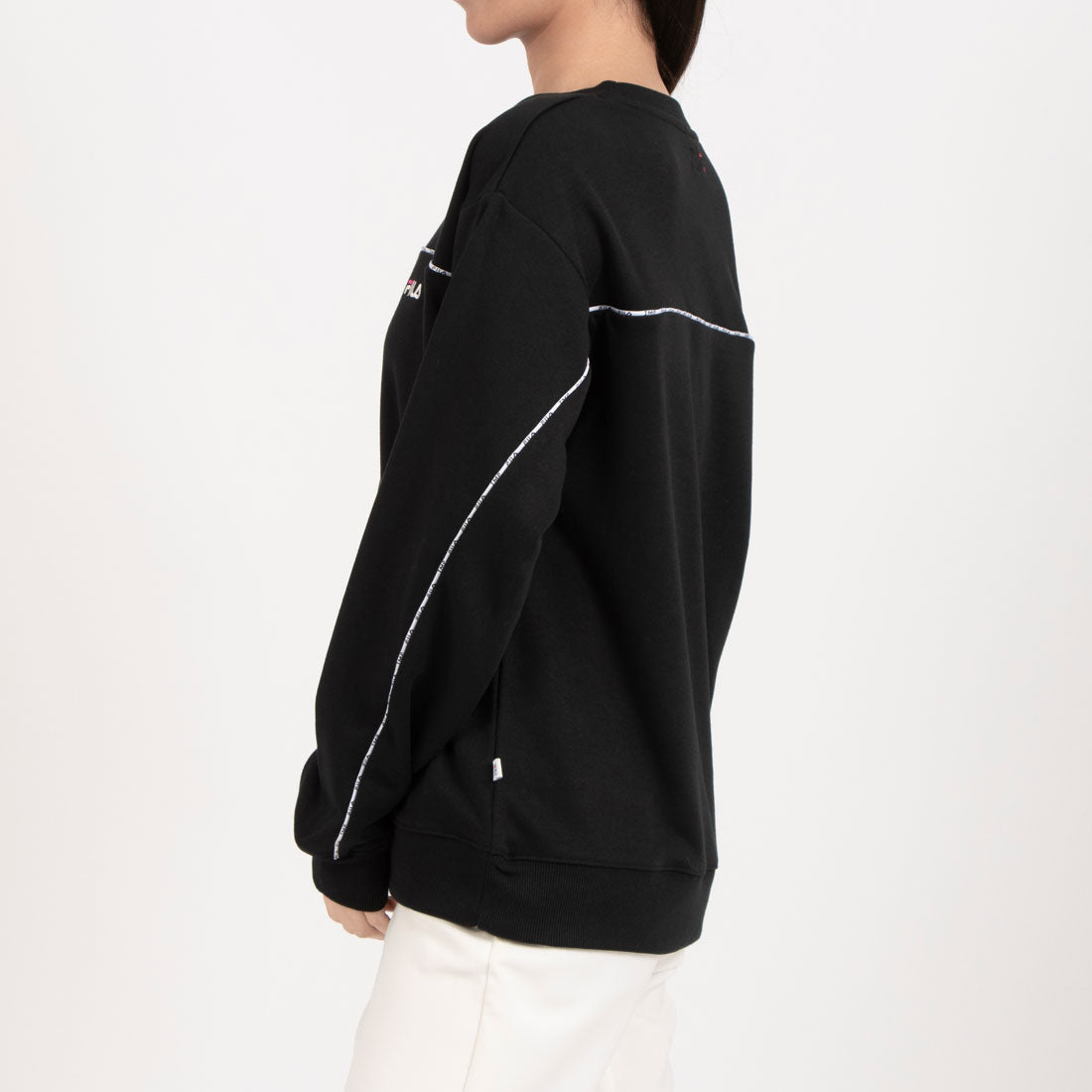 フィラ FILA スウェットシャツ / SWEATSHIRT / カジュアルウェア / ユニセックス (BLACK) BLACK