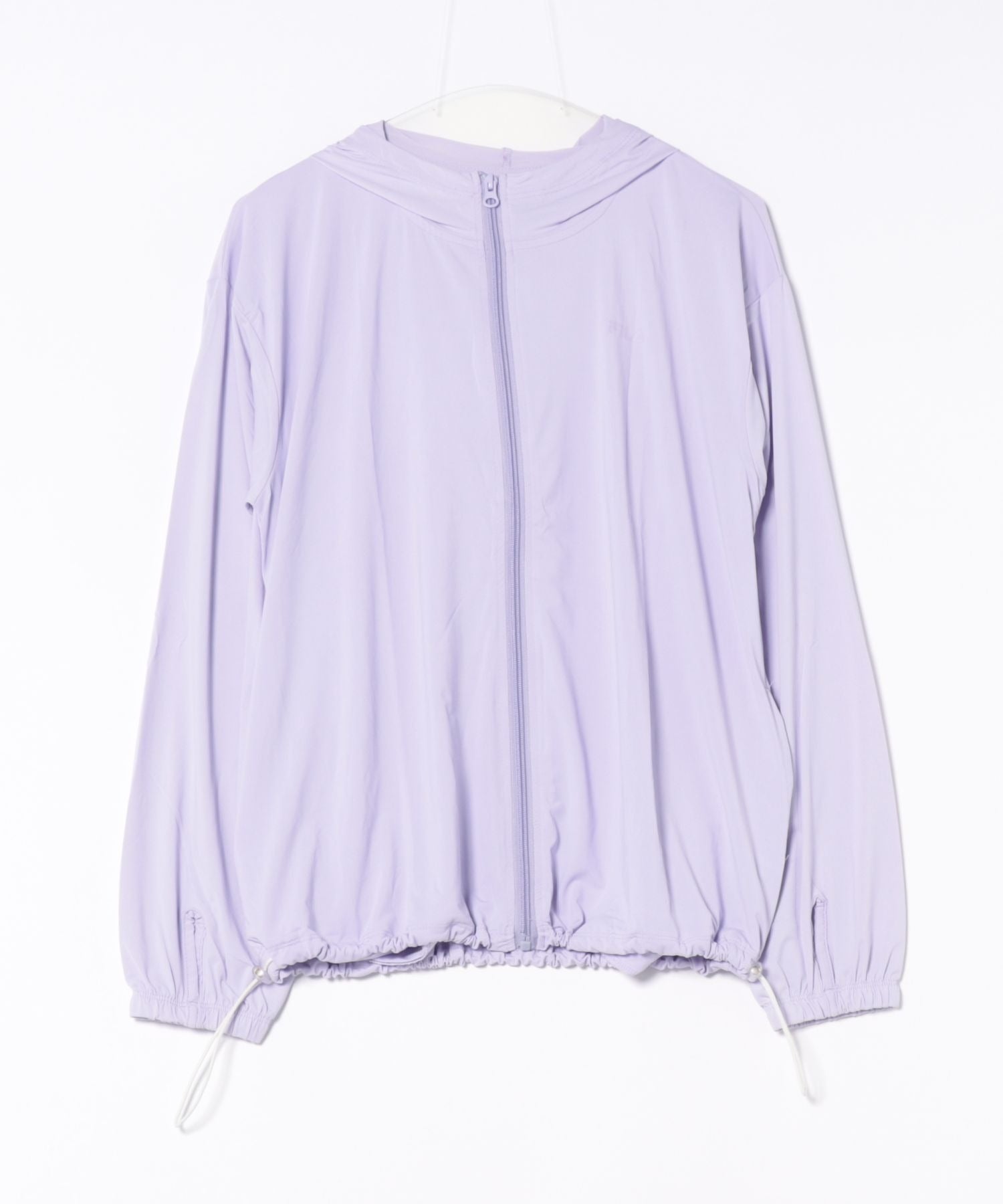 フィラ FILA レディース UVカット ジップアップパーカー ラッシュガード 日よけ 日焼け対策 325672 (ラベンダー) ラベンダー