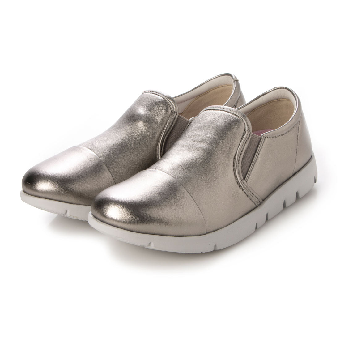 フィットジョイ FITJOY 軽量 slip-on スニーカー (ETN/GRY) ETN/GRY
