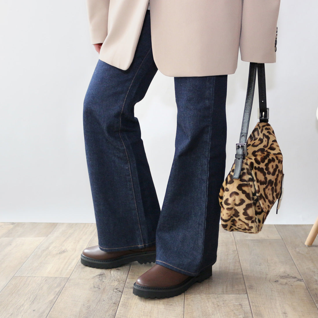 フィン Fin タンクソールストレッチブーツ【低反発スポンジ入り】 (ブラウン) ブラウン