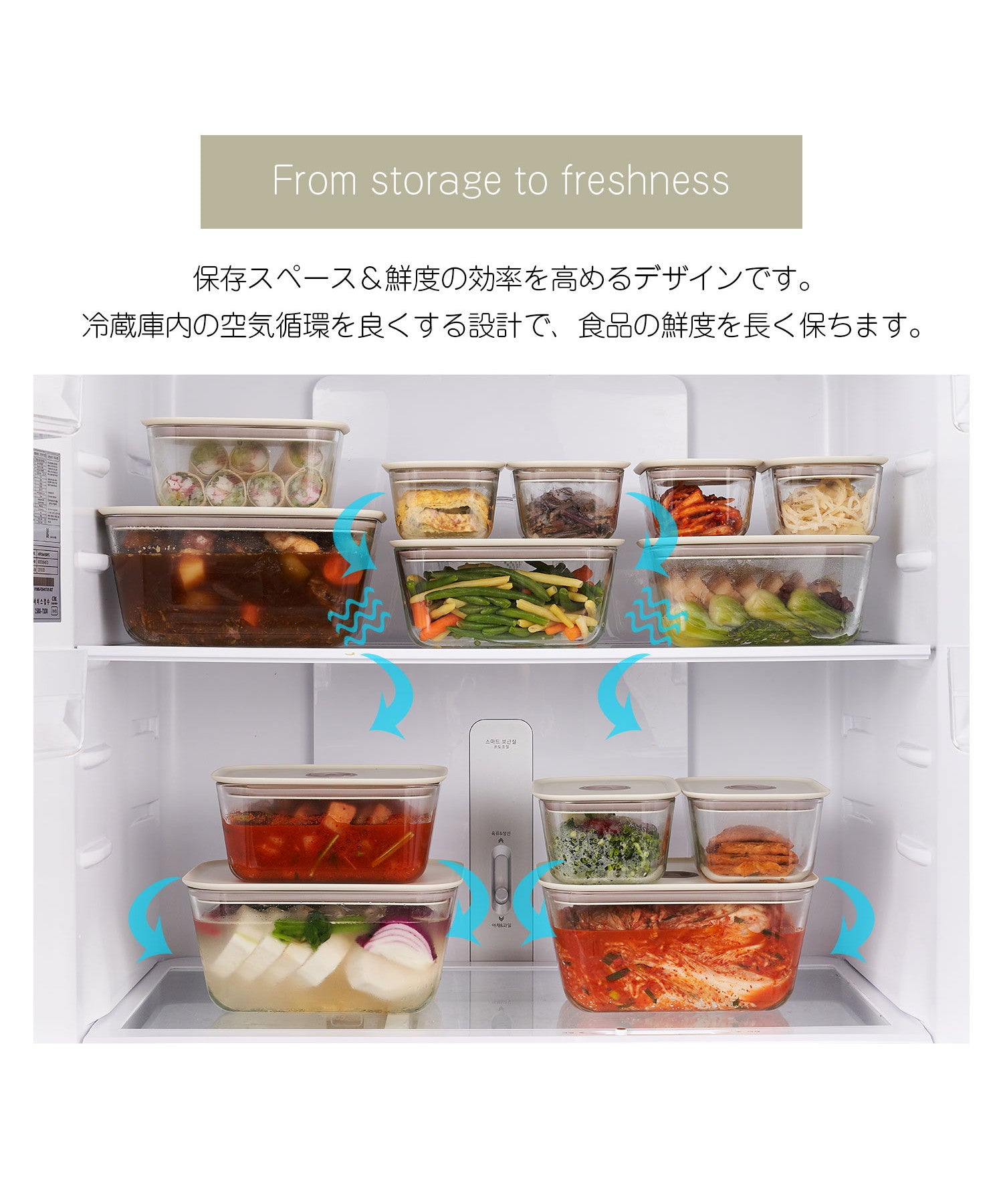 FIKA FIKA GLASS Heat-Resistant Glass Food Storage Container Round Type 280ml Single Item