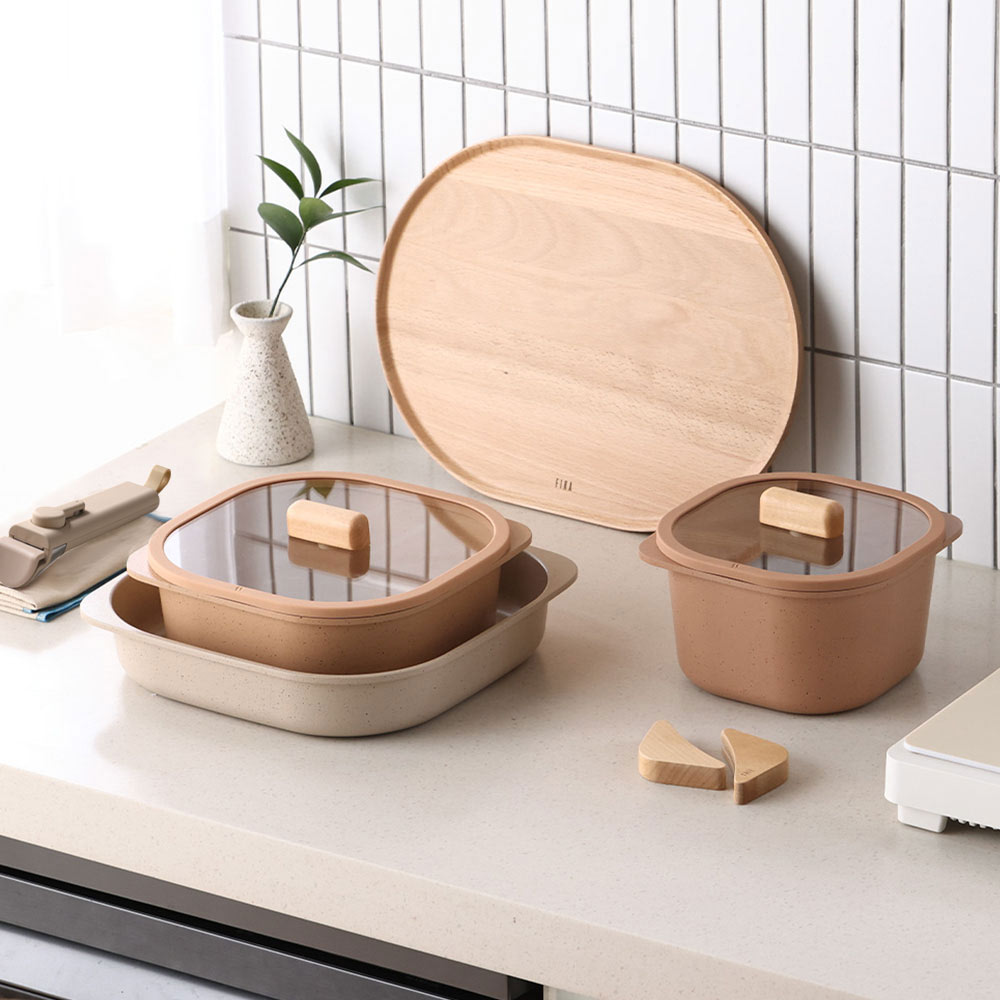 フィカ FIKA FIKAコンフォートセット 7点セット テラコッタピンク 取っ手が取れる 【返品不可商品】 (テラコッタピンク) テラコッタピンク