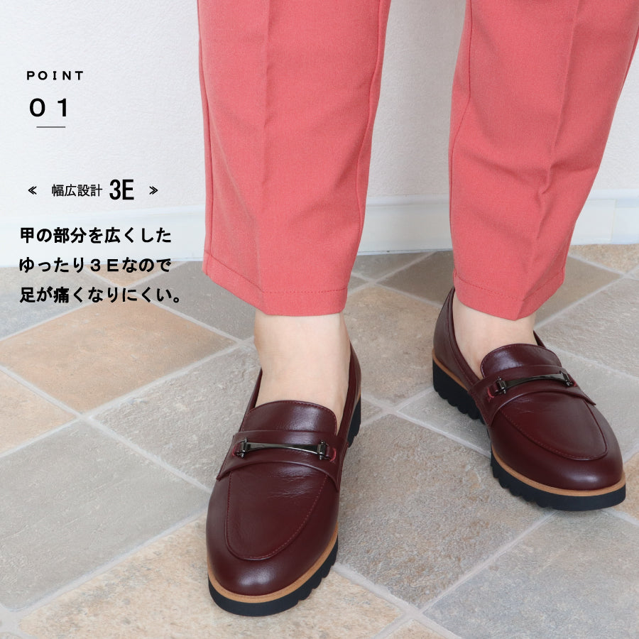 フィズリーン FIZZ REEN 【FIZZ REEN】 厚底 ビット ローファー