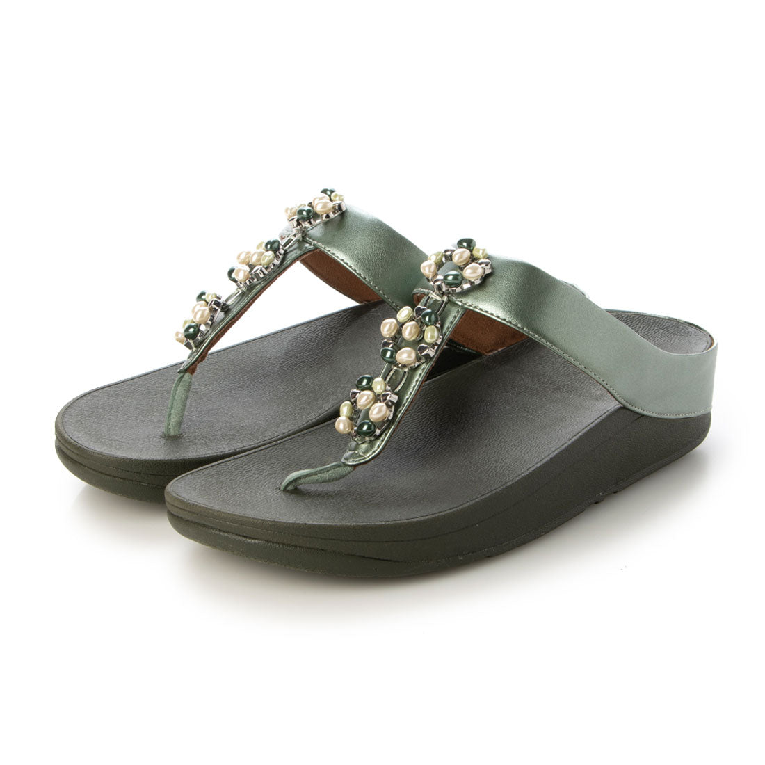 フィットフロップ fitflop トング ビジュー,BAY GREEN