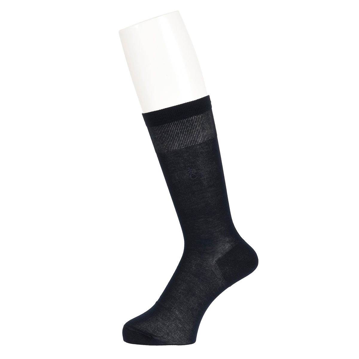 TROYO TOROY Fukusuke 【TOROY】 Plain One Point Embroidery Socks Crew Length 100% Cotton Antibacterial and Deodorizing Treatment Gentlemen Male Men's Fukusuke fukuske