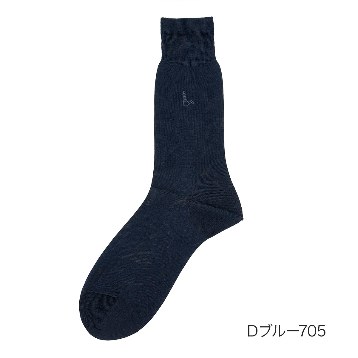 TROYO TOROY Fukusuke 【TOROY】 Plain One Point Embroidery Socks Crew Length 100% Cotton Antibacterial and Deodorizing Treatment Gentlemen Male Men's Fukusuke fukuske