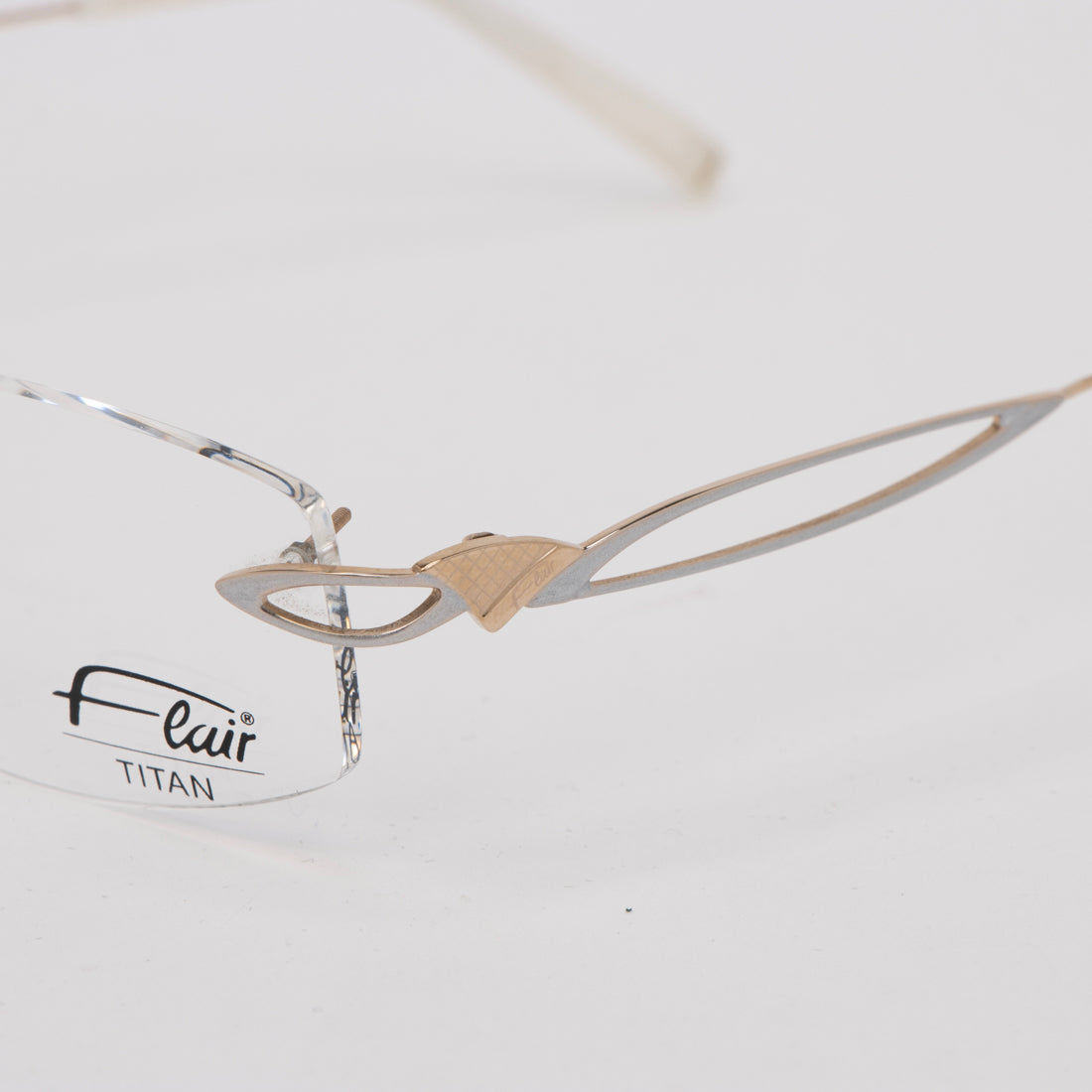 フレアー Flair メガネ 眼鏡 アイウェア レディース メンズ (シルバー/ゴールド) シルバー/ゴールド