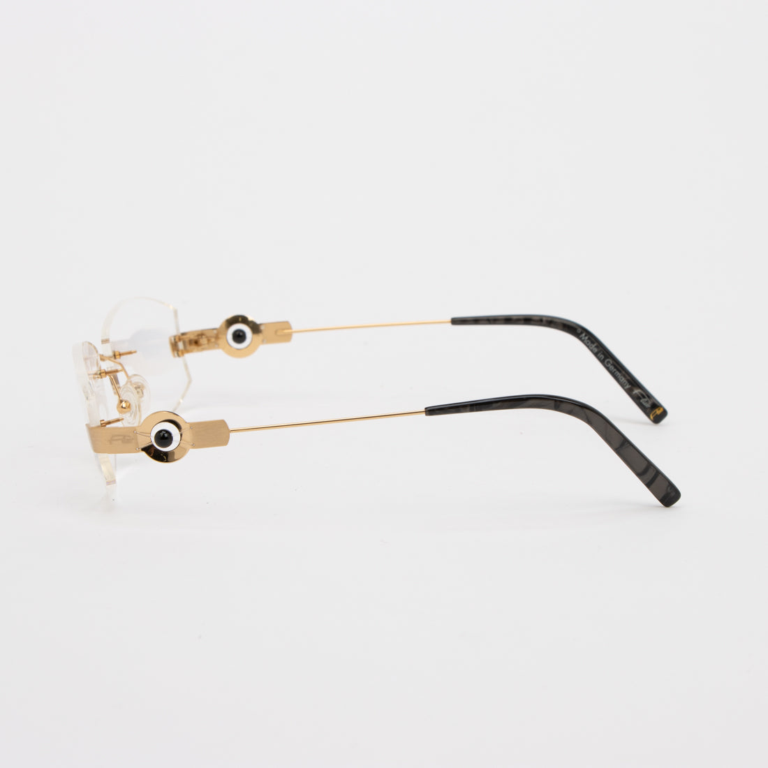 フレアー Flair メガネ 眼鏡 アイウェア レディース メンズ (ゴールド) ゴールド