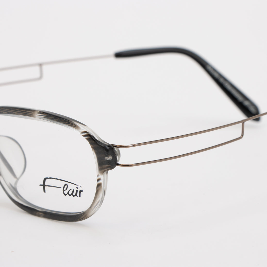 フレアー Flair メガネ 眼鏡 アイウェア レディース メンズ (グレー) グレー