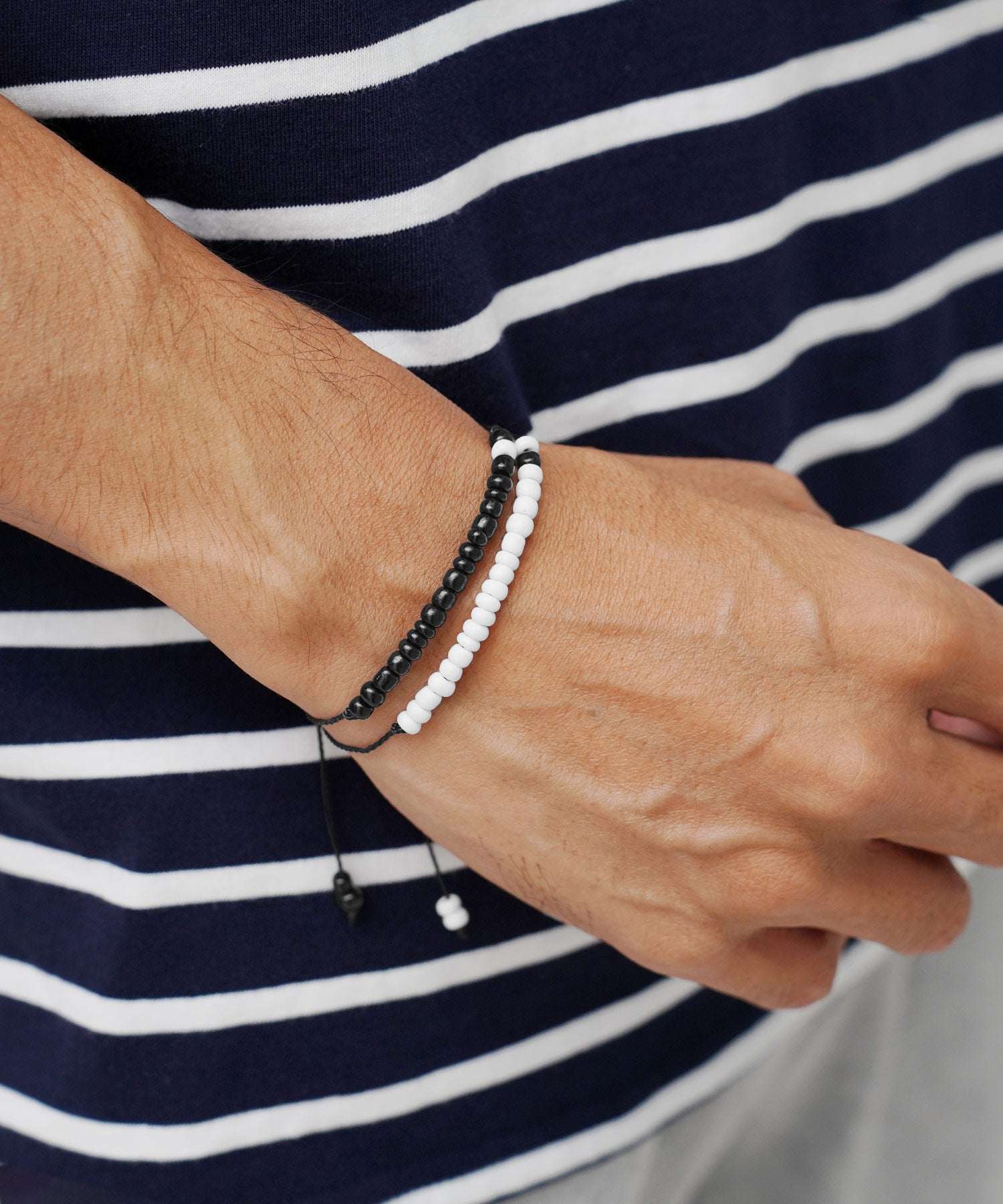 ジギーズショップ JIGGYS SHOP 2連ビーズブレスレット / ブレスレット メンズ ブランド カップル ペア バレンタイン プレゼント ギフト カジュアル シンプル