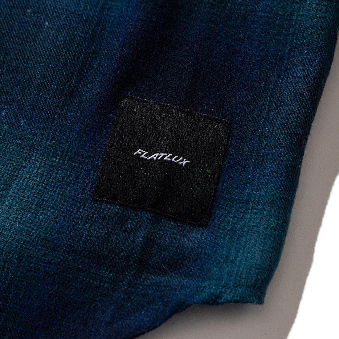 フラットラックス FLATLUX ベンティ フーデッド シャツ(Venti Hooded Shirt) (ombre navy) ombre navy