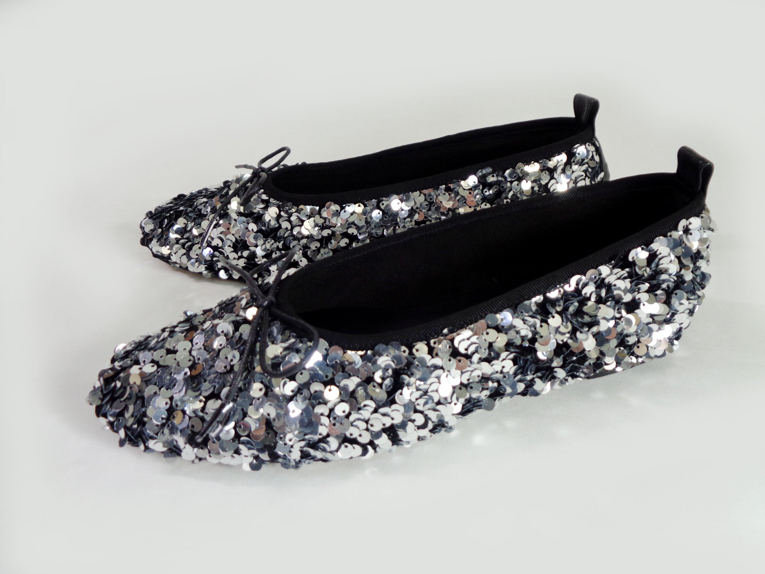 フラワーズ バイ シエテ flower's by siete スパンコールバレーシューズ