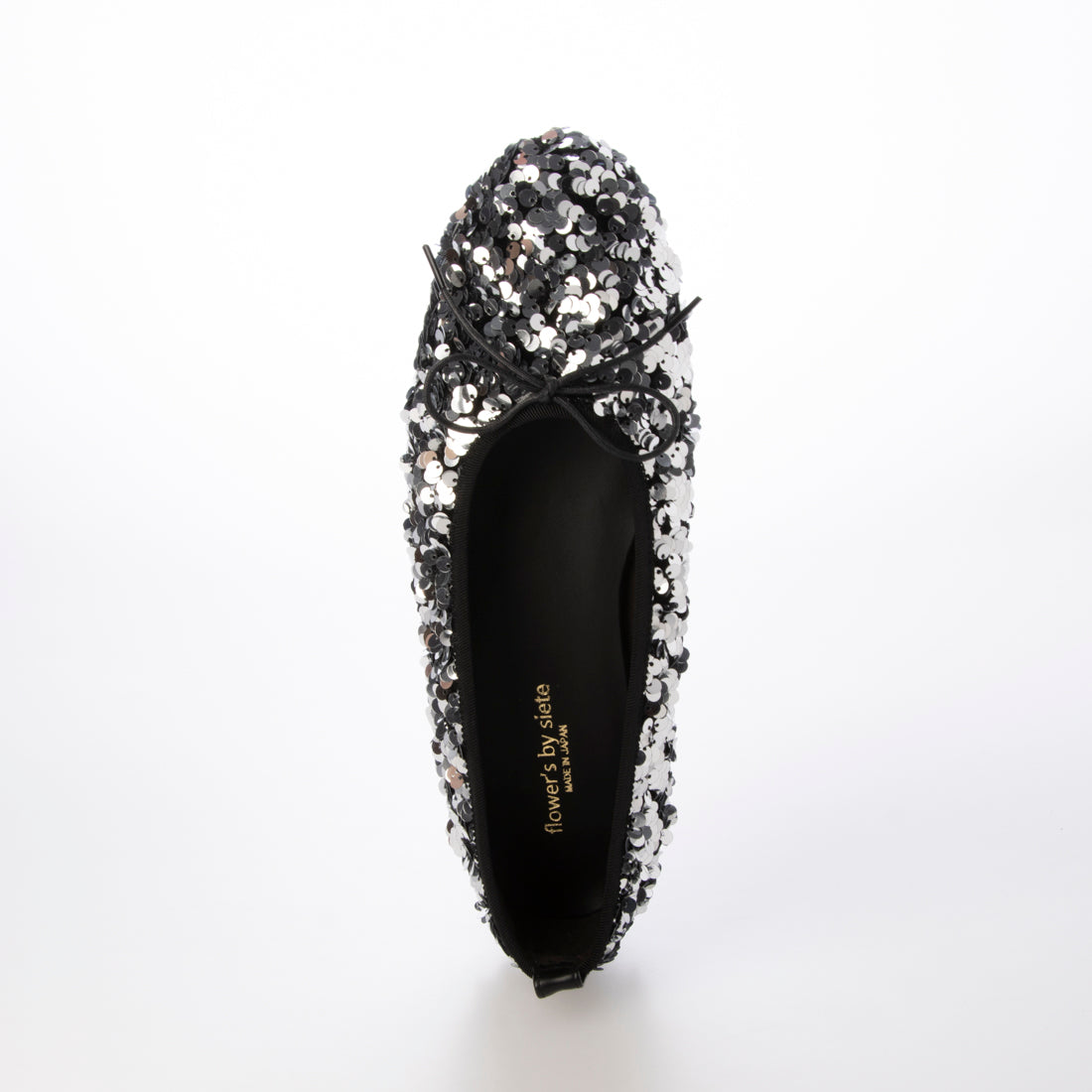 フラワーズ バイ シエテ flower's by siete スパンコールバレーシューズ (SIL) SIL