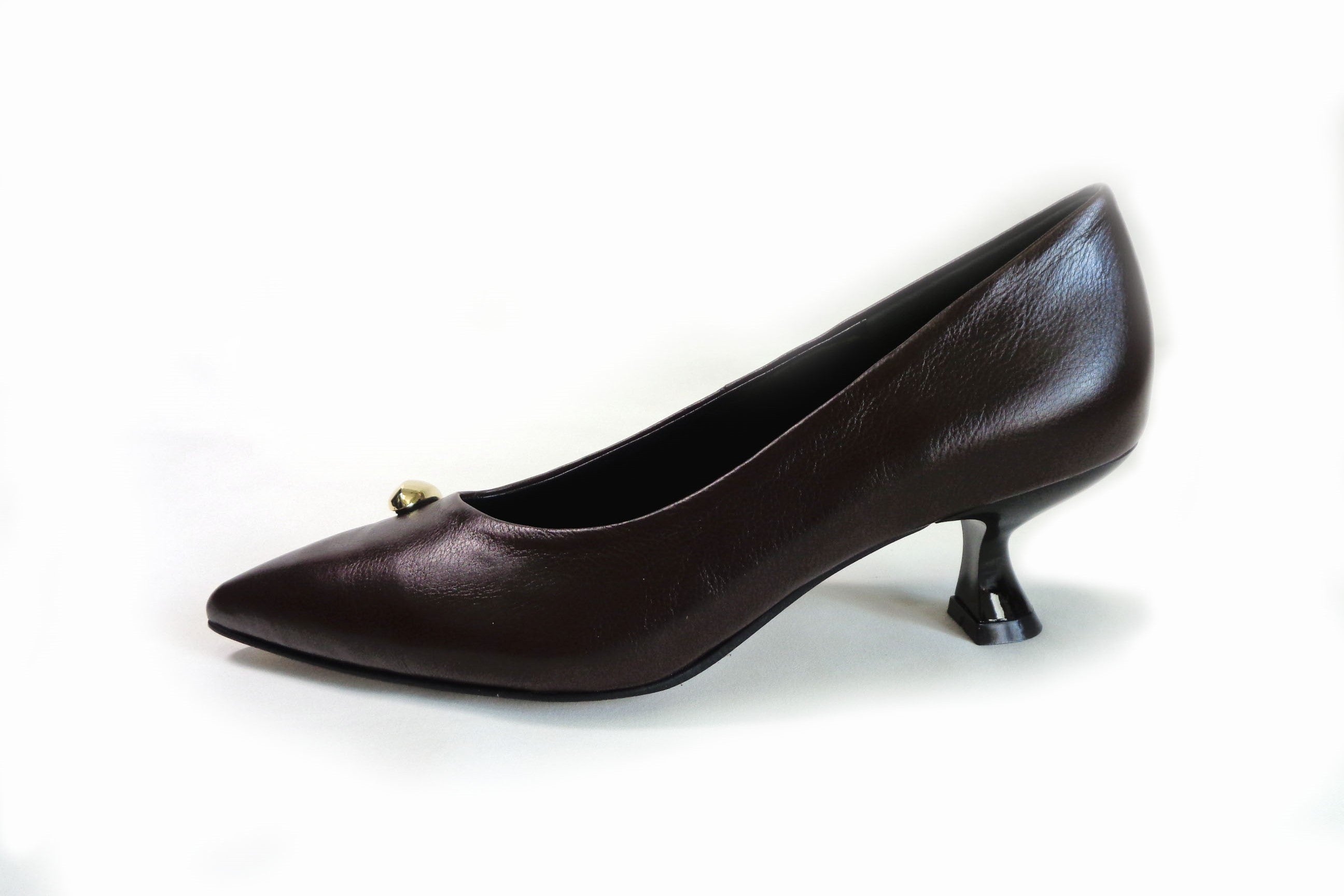 フラワーズ バイ シエテ flower's by siete ドロップメタルパンプス55 (DBR) DBR