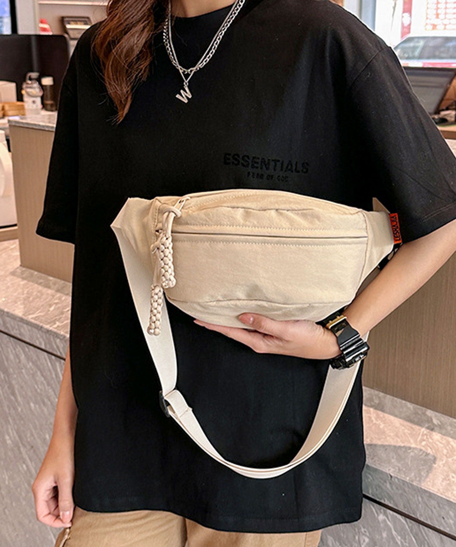 Florge Camp Knot Double Pocket Body Bag