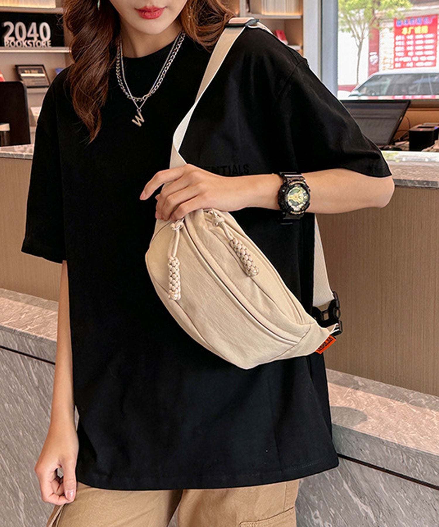 Florge Camp Knot Double Pocket Body Bag