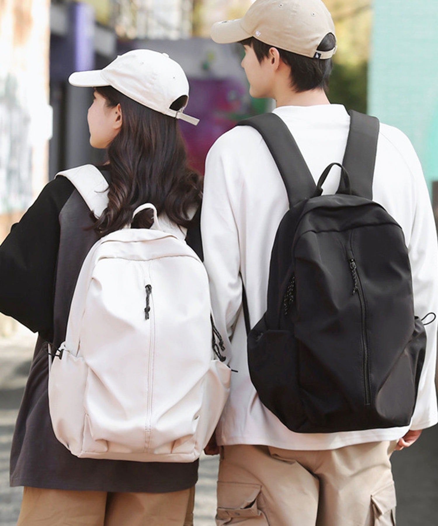 フロージュ florge 【軽量・A4収納可】【洗える♪】撥水ナイロンカジュアルリュックサック/スポーツバッグ