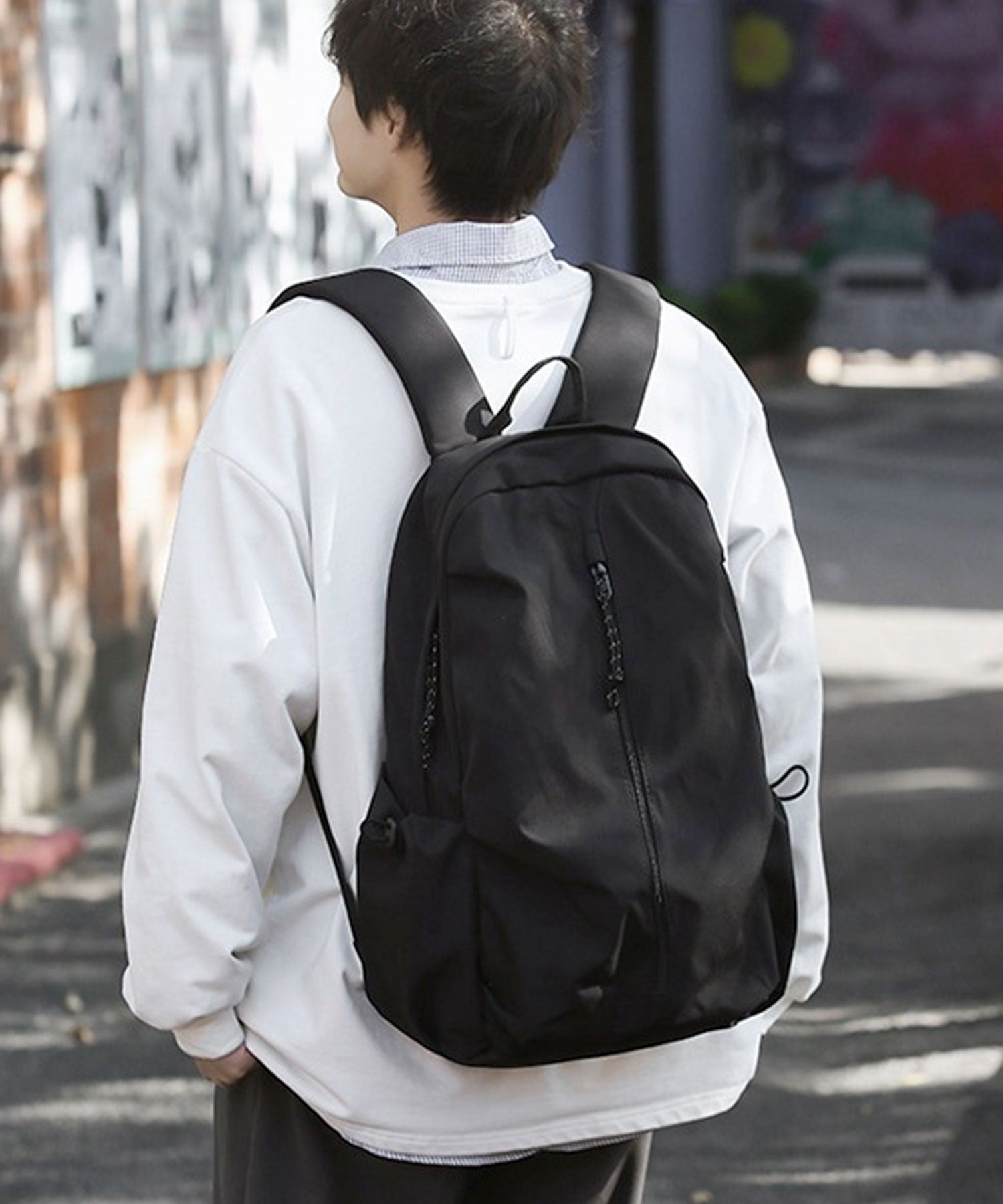 フロージュ florge 【軽量・A4収納可】【洗える♪】撥水ナイロンカジュアルリュックサック/スポーツバッグ