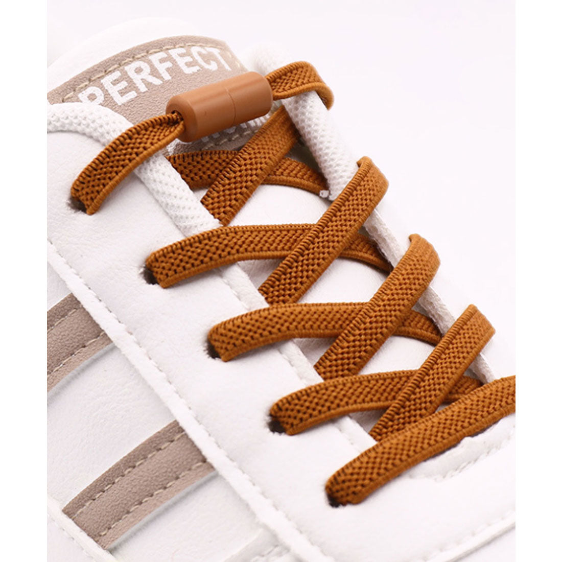 フロージュ florge 【結ばない靴紐】ネジ式カラフルストレッチ靴ひも2本セット