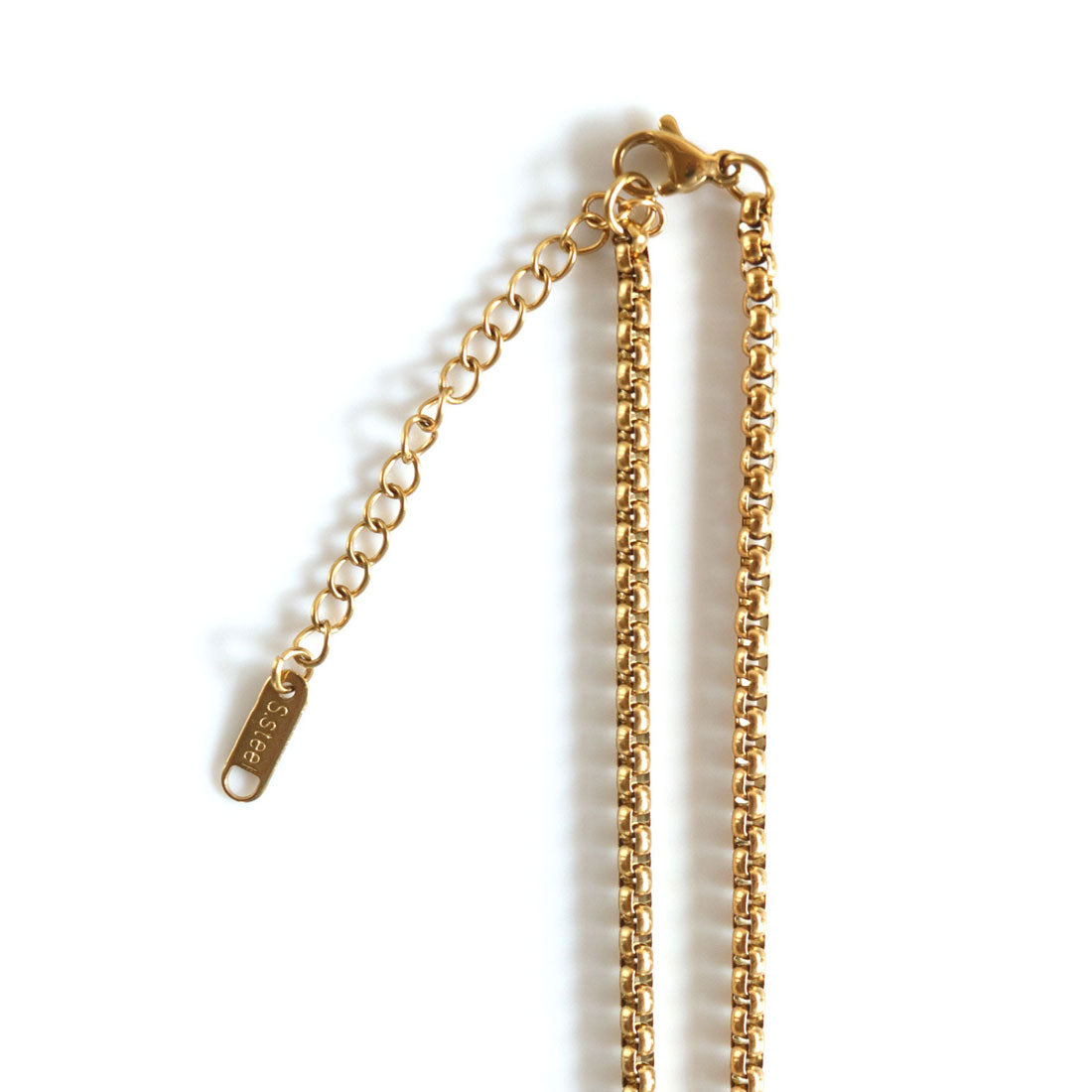 フロージュ florge 【 金属アレルギー対応 】アンティークゴールド ハート チタンネックレス (ゴールド/I am worthy) ゴールド/I am worthy