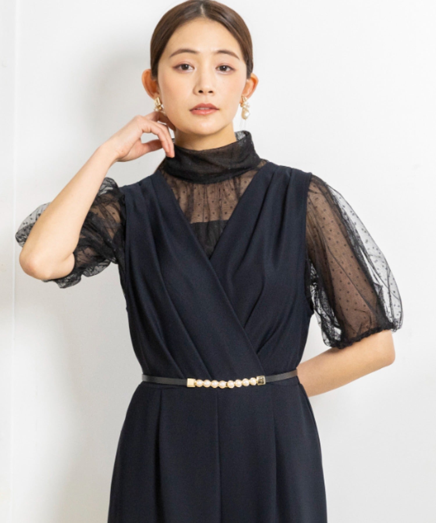 Form Forma Fake Leather Pearl Belt