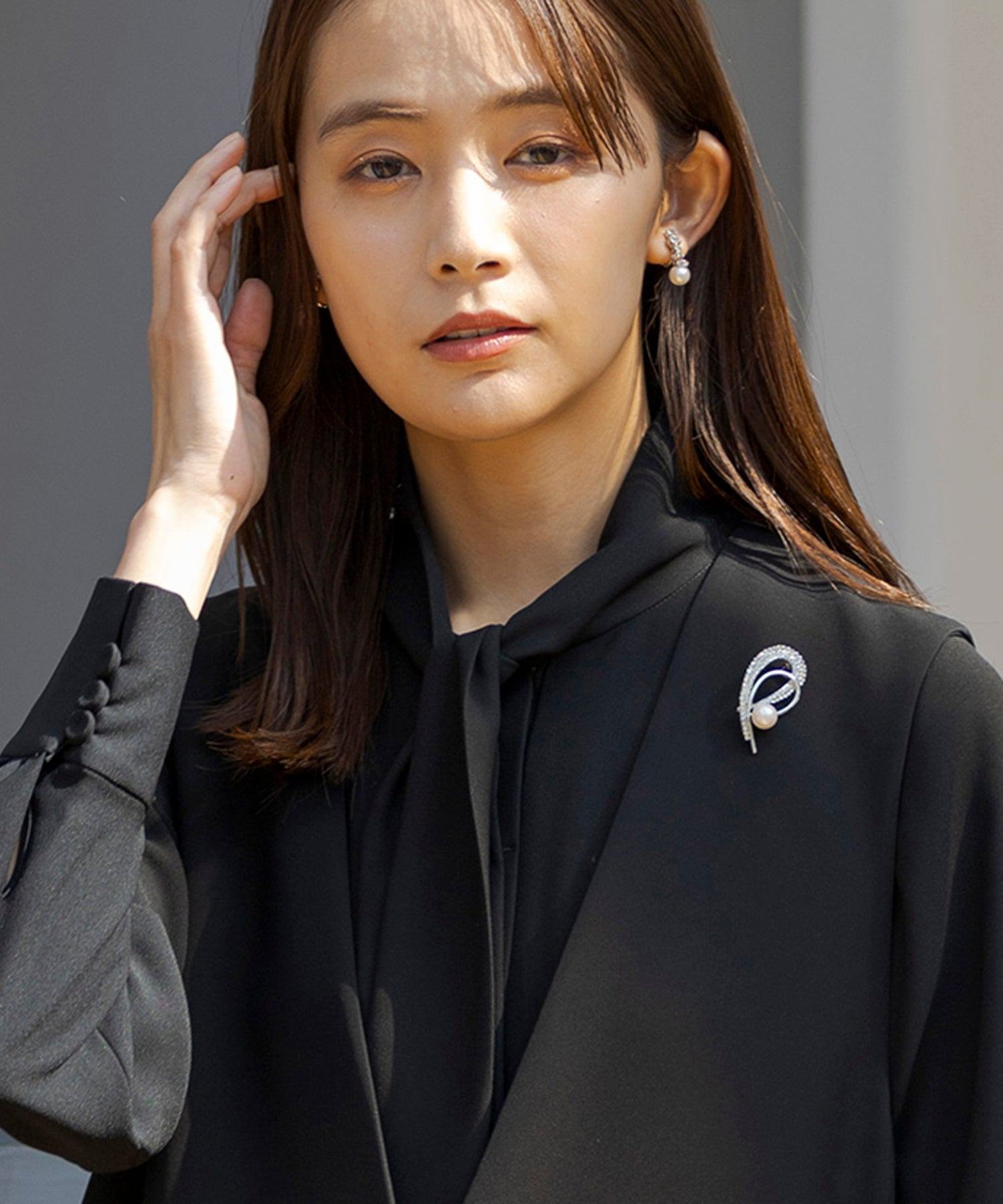 ブローチ/パールデザイン/七五三/卒業式/入学式/お宮参り/結婚式/パーティー