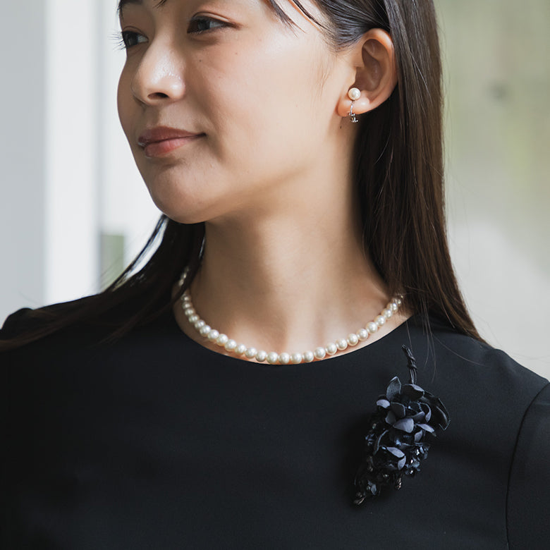 フォルムフォルマ form forma お花コサージュ/卒業式・入学式 (ブラック) ブラック