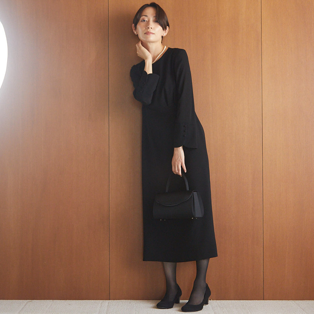 フォルムフォルマ form forma 【喪服・礼服】ジョーゼットワンピース