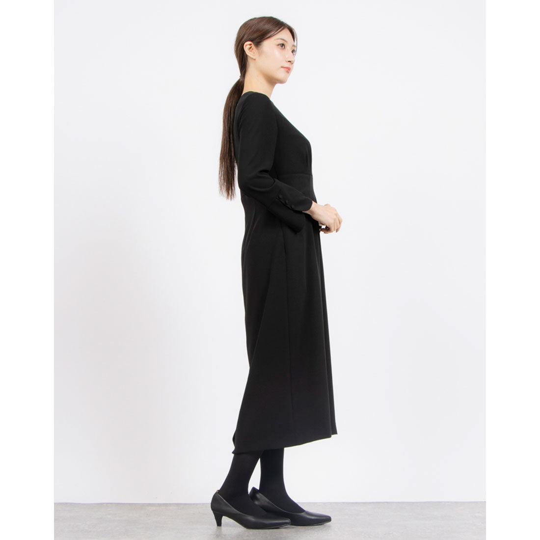 フォルムフォルマ form forma 【喪服・礼服】ジョーゼットワンピース