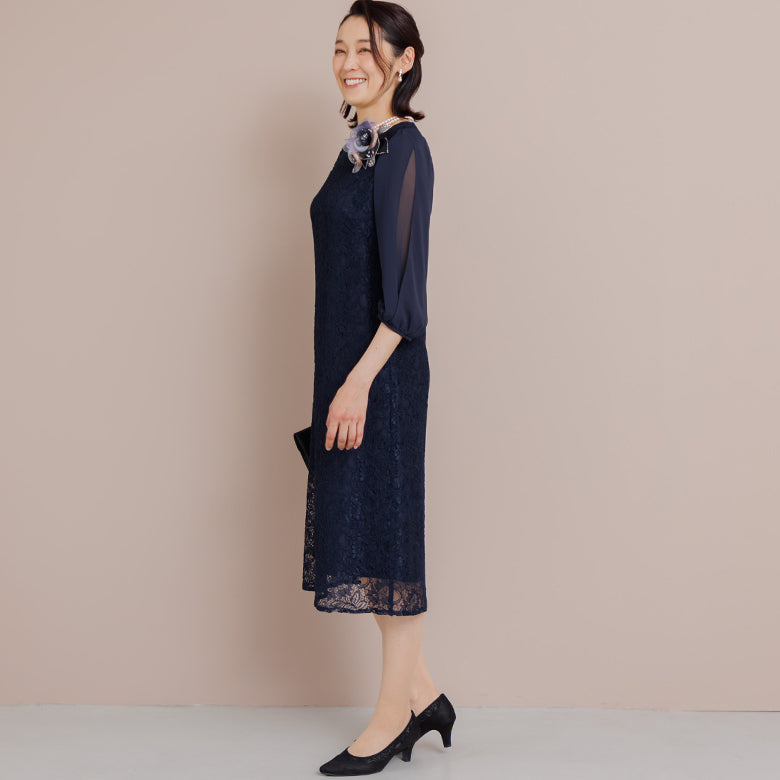 フォルムフォルマ form forma マザードレス/正単品/礼装/結婚式 (ブルー) ブルー