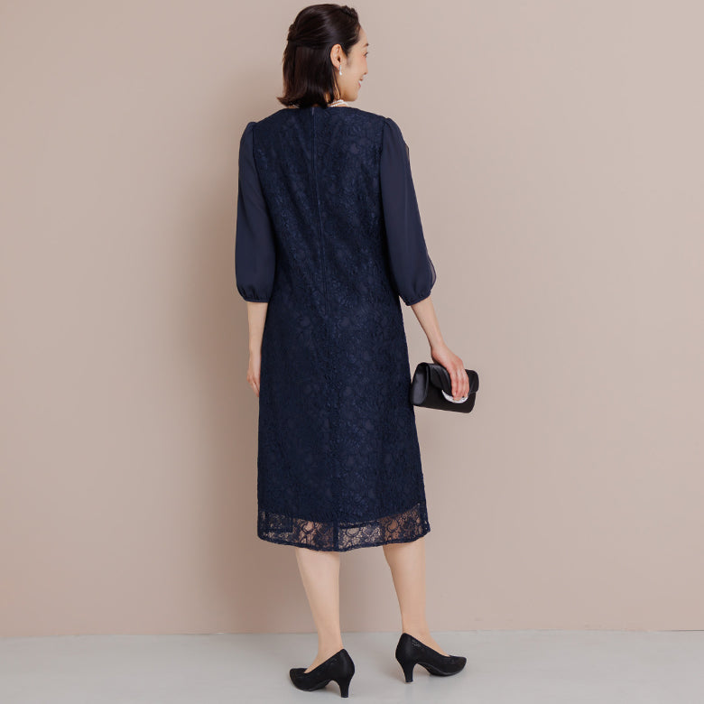 フォルムフォルマ form forma マザードレス/正単品/礼装/結婚式 (ブルー) ブルー