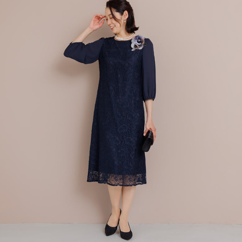 フォルムフォルマ form forma マザードレス/正単品/礼装/結婚式 (ブルー) ブルー